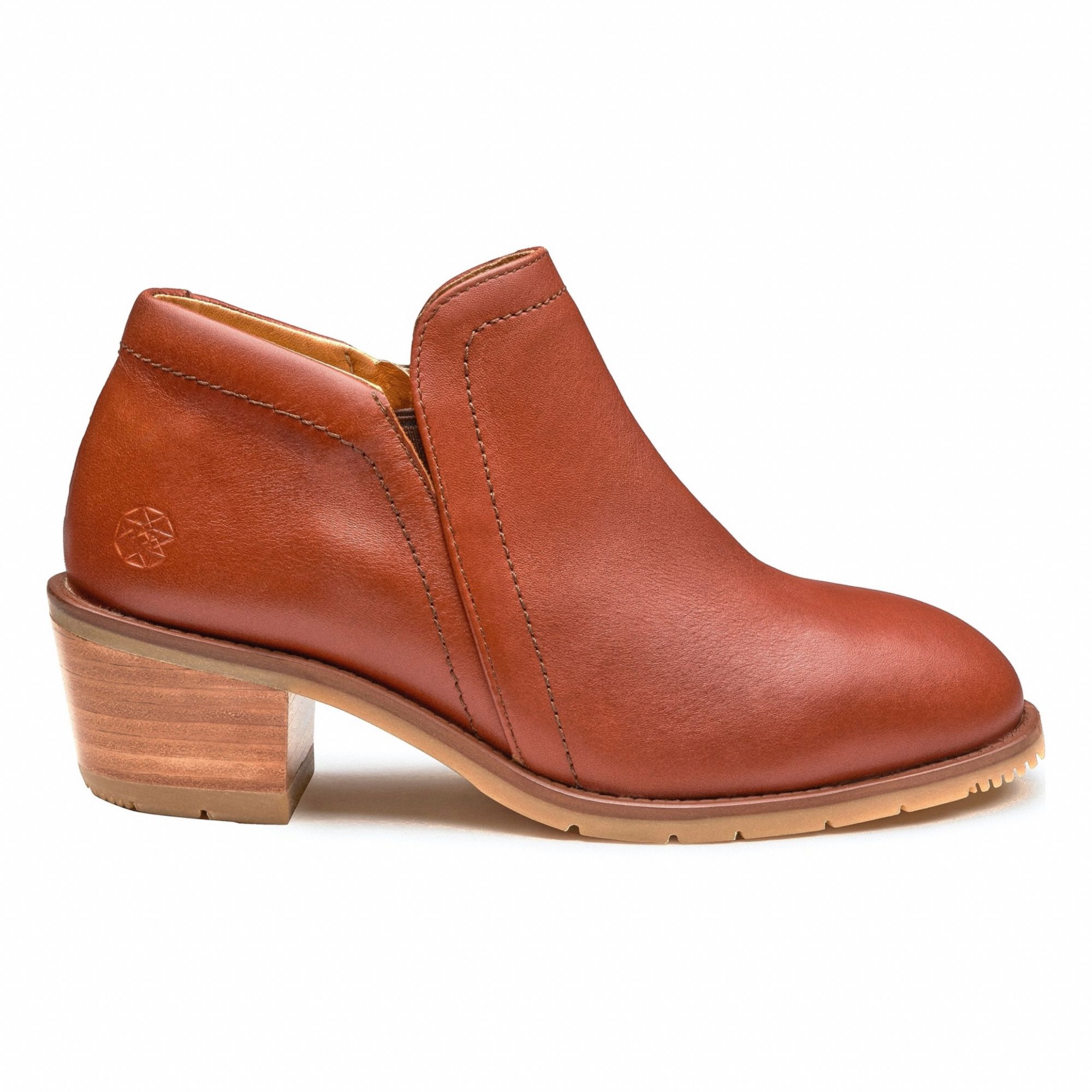 Oxford Shoe: Women's, Size 8 1/2, W, Brown, Steel Toe Cap, Removable Insole, Ninety-Degree Heel