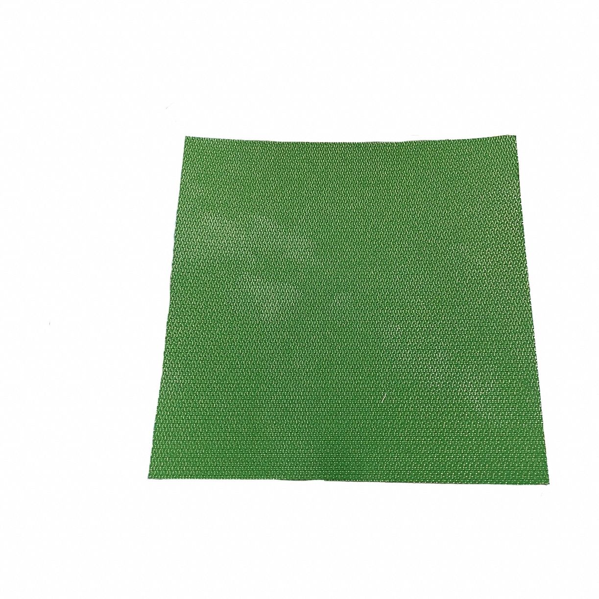 Fiberglass Sheet: 12 in Lg, 12 in Wd, 0.015 in Thick, Green, Fire Retardant, Plain Backing, 6 PK