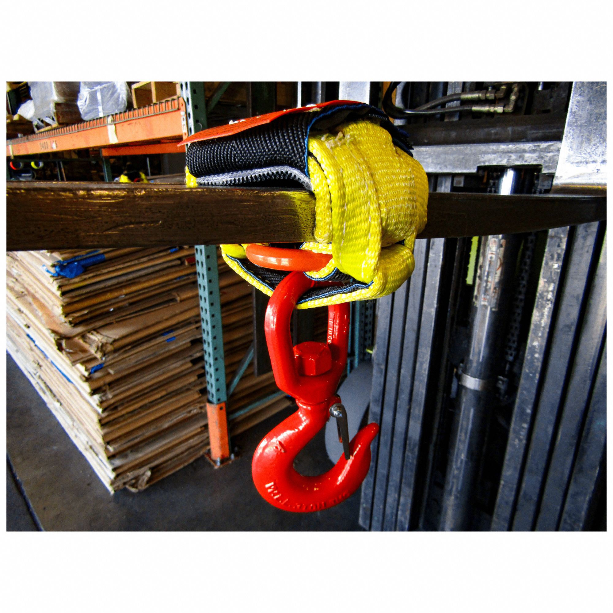 GRIPHOOK Swivel Hook Steel Forklift Lifting Hook with 1 ton Load ...