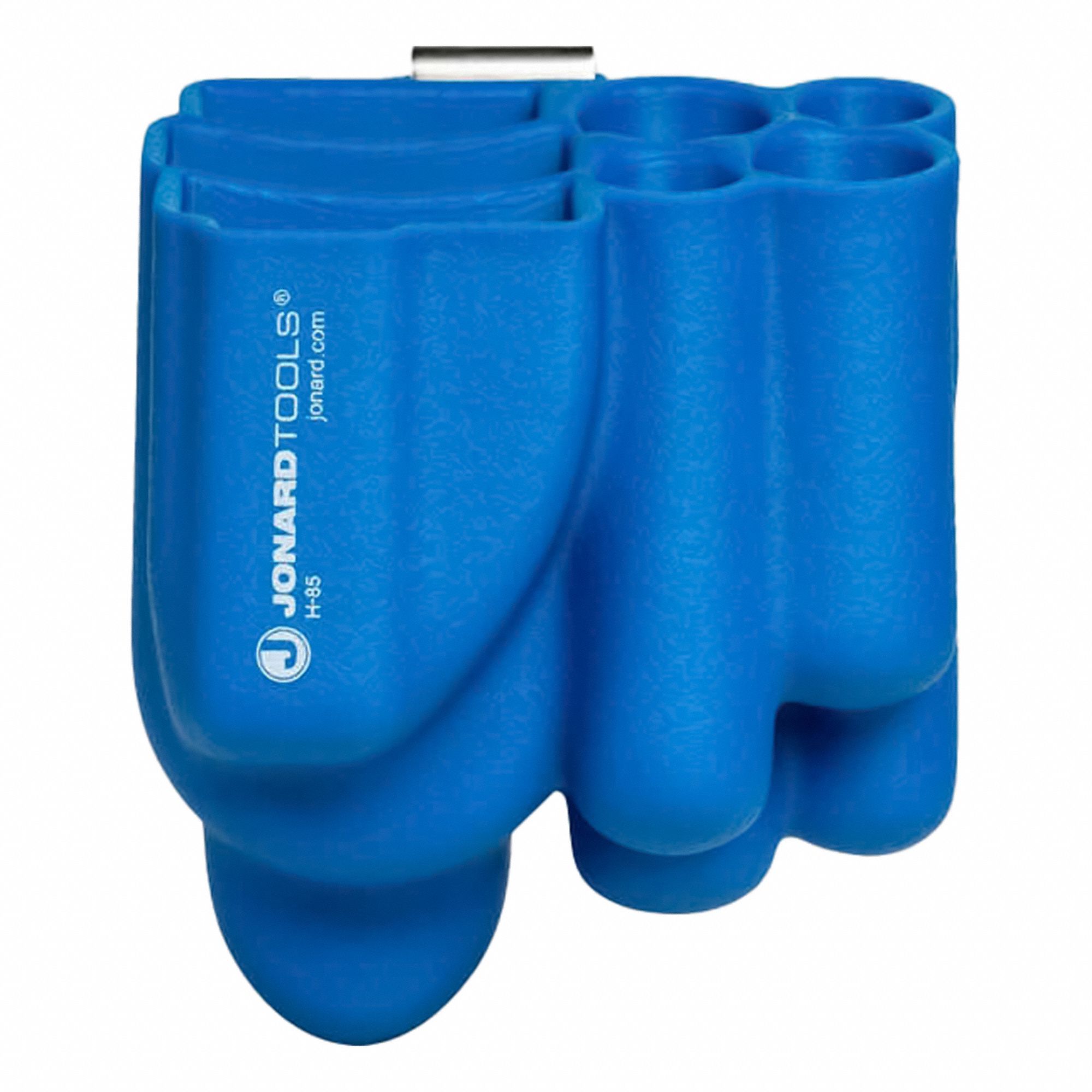 Tool Pouch: For 3 in Belt Wd - Max, 7 Pockets, Blue