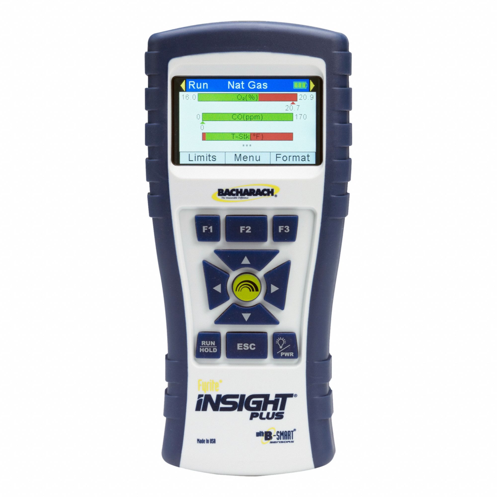 Combustion Analyzer: Carrying Case/Filter/Hose/Probe/Rubber Boot, 0 ppm to 4, 000 ppm