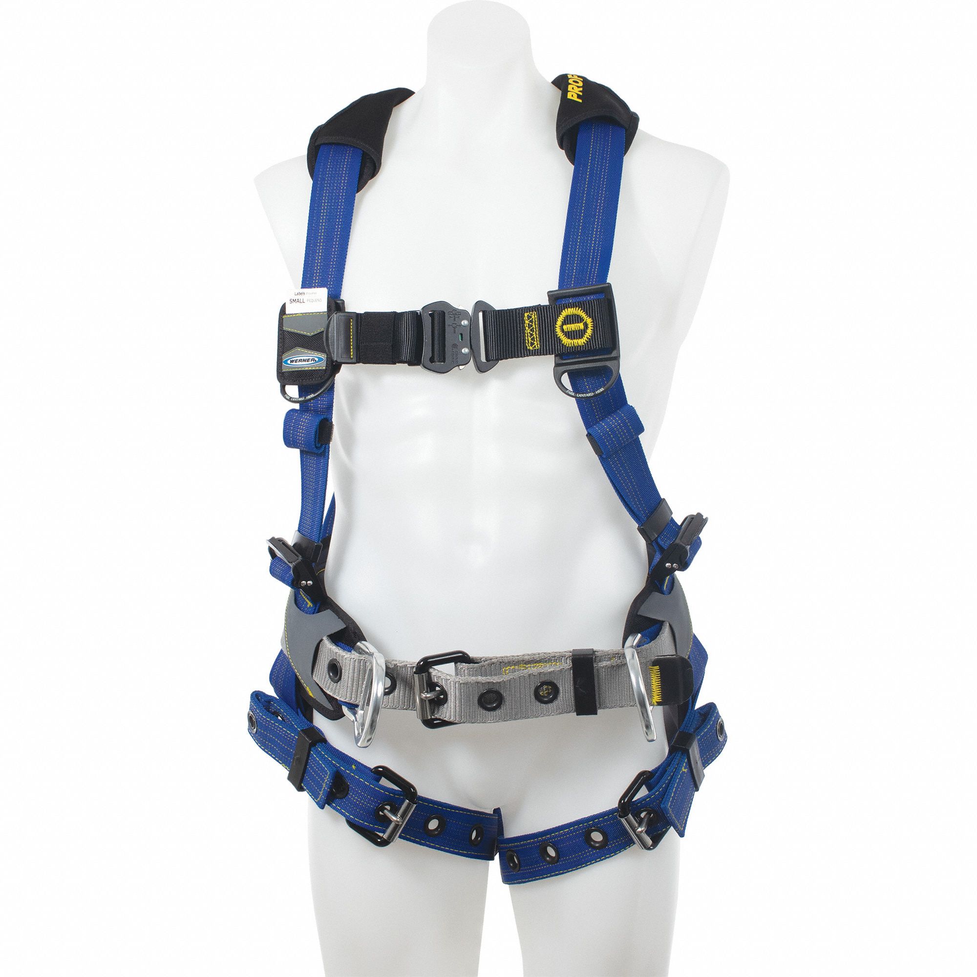 Harness: Gen Use/Positioning, Vest Harness, Quick-Connect / Tongue, Cam, 2XL, Cam, 2XL