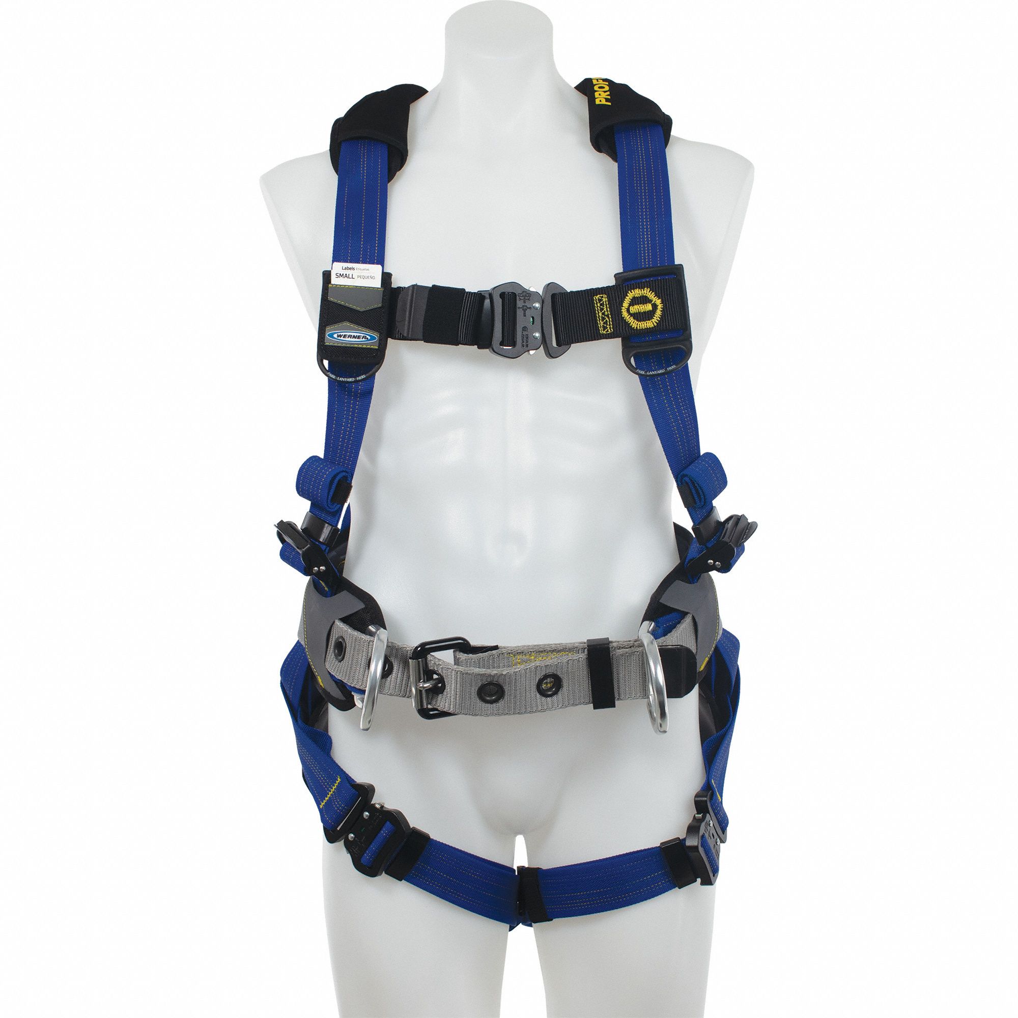 Harness: Gen Use/Positioning, Vest Harness, Quick-Connect / Quick-Connect, Cam, 2XL, Cam, 2XL