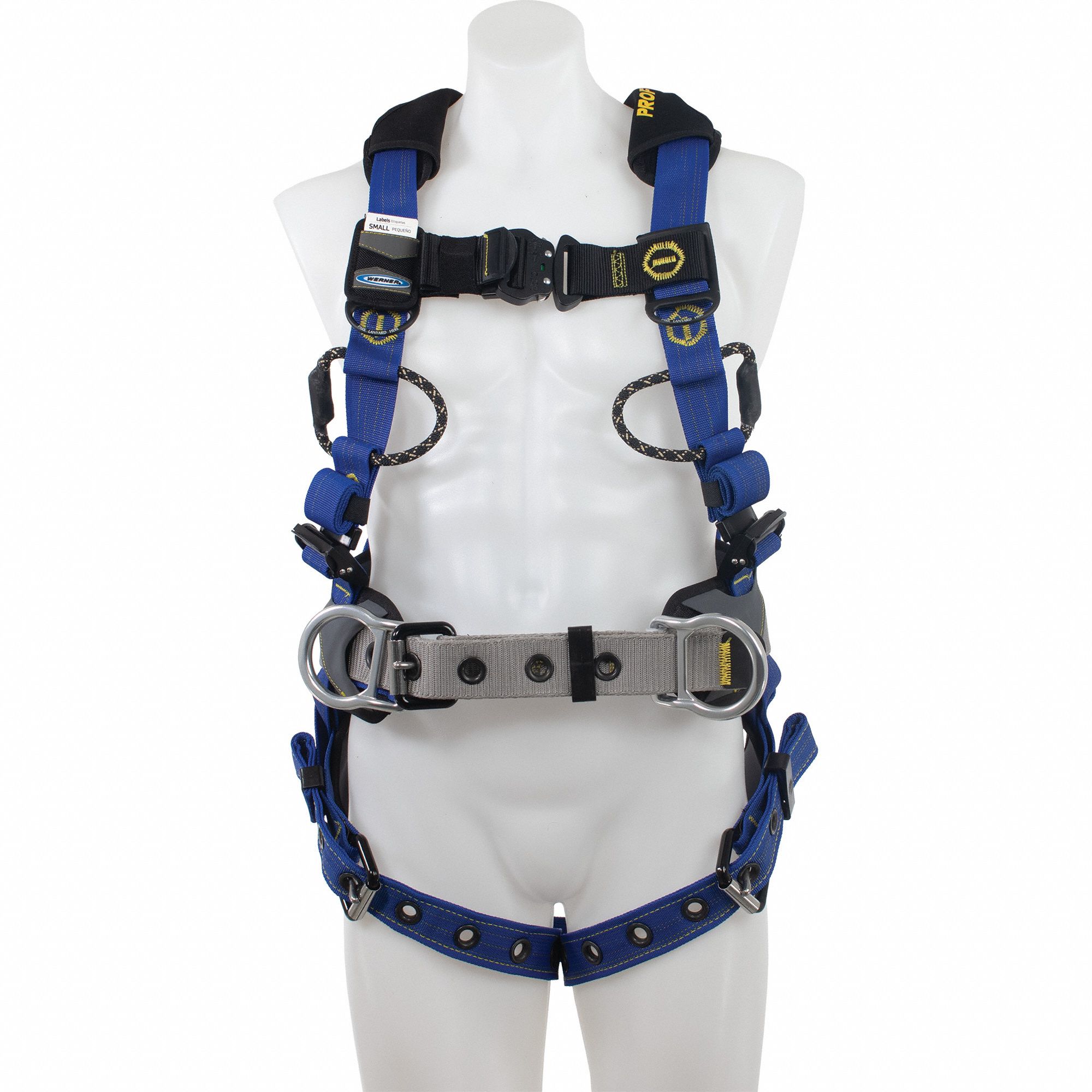 Harness: Vest, Quick-Connect / Tongue Buckles, 2XL, 425 lb Capacity