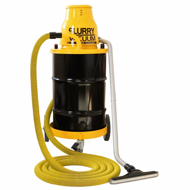 Dust Extractor: Std, Wet, 30 gal Tank, 114 cfm Air Flow, 1 1/2 in Hose Dia