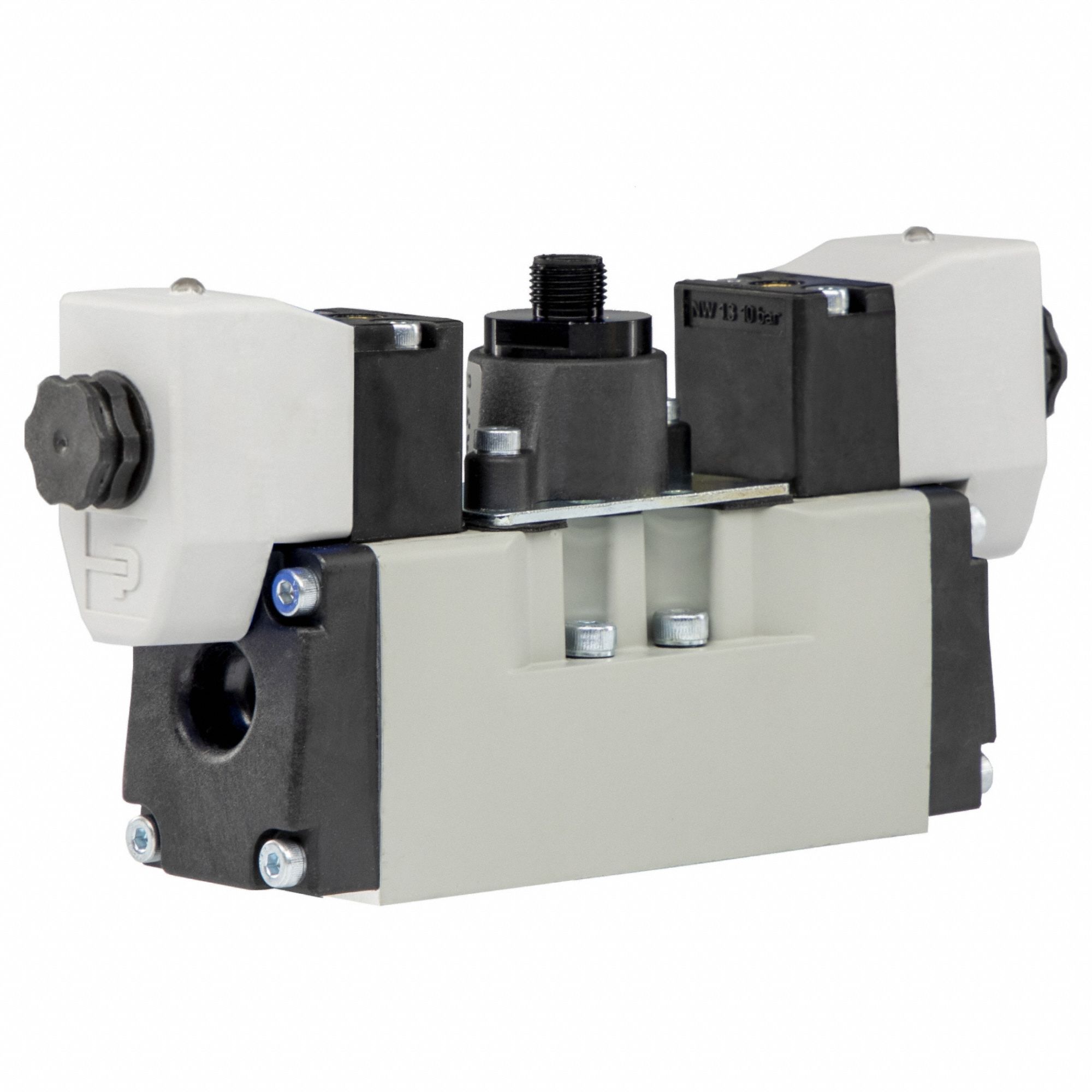 Solenoid Air Control Valve: Four-Way / Two-Position, 5599-1, Single Solenoid, Pilot Return, 120V AC