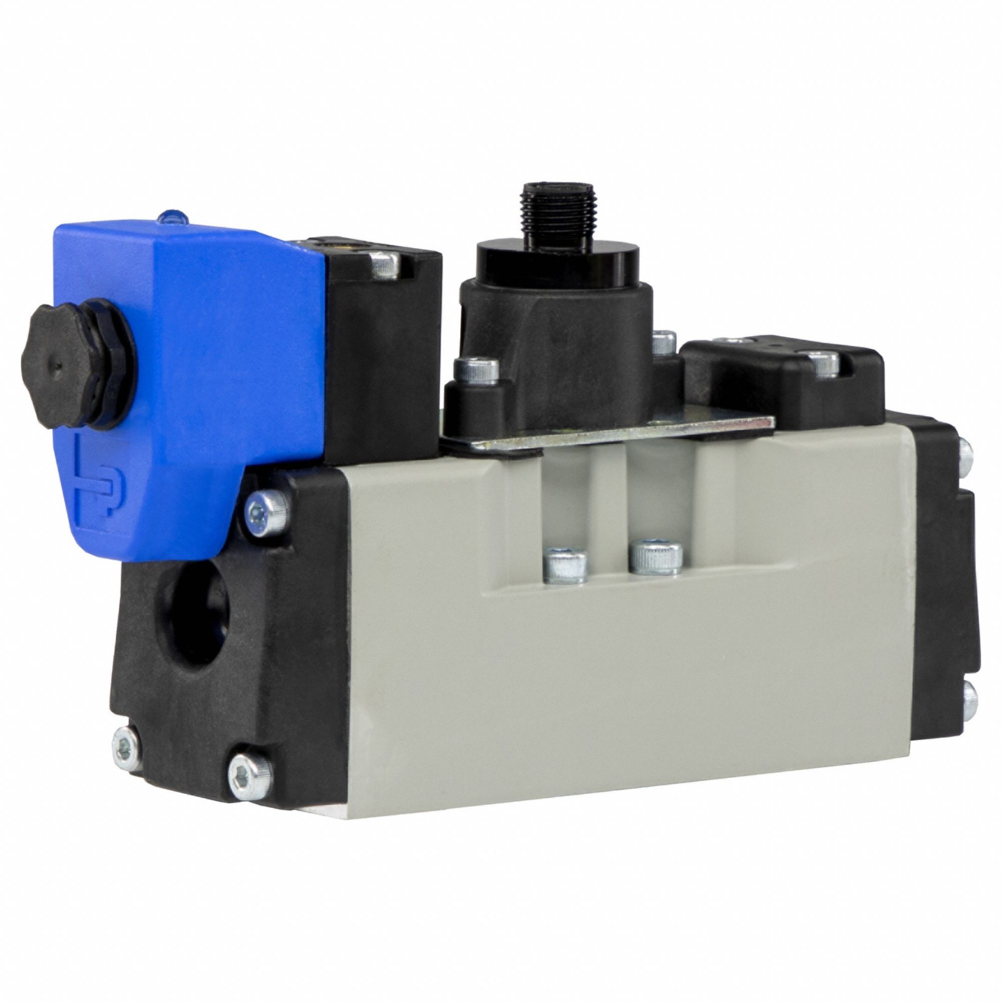 Solenoid Air Control Valve: Four-Way / Two-Position, 5599-1, Single Solenoid, Pilot Return, 24V DC