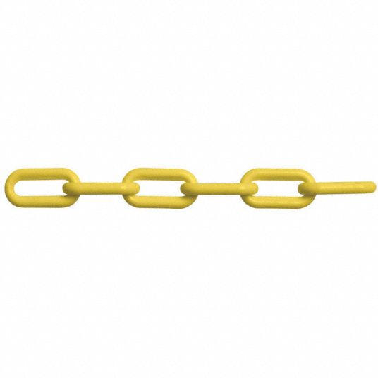 150 ft Lg, Yellow, Chain - 38XH98|PEE-H2612-0552 - Grainger