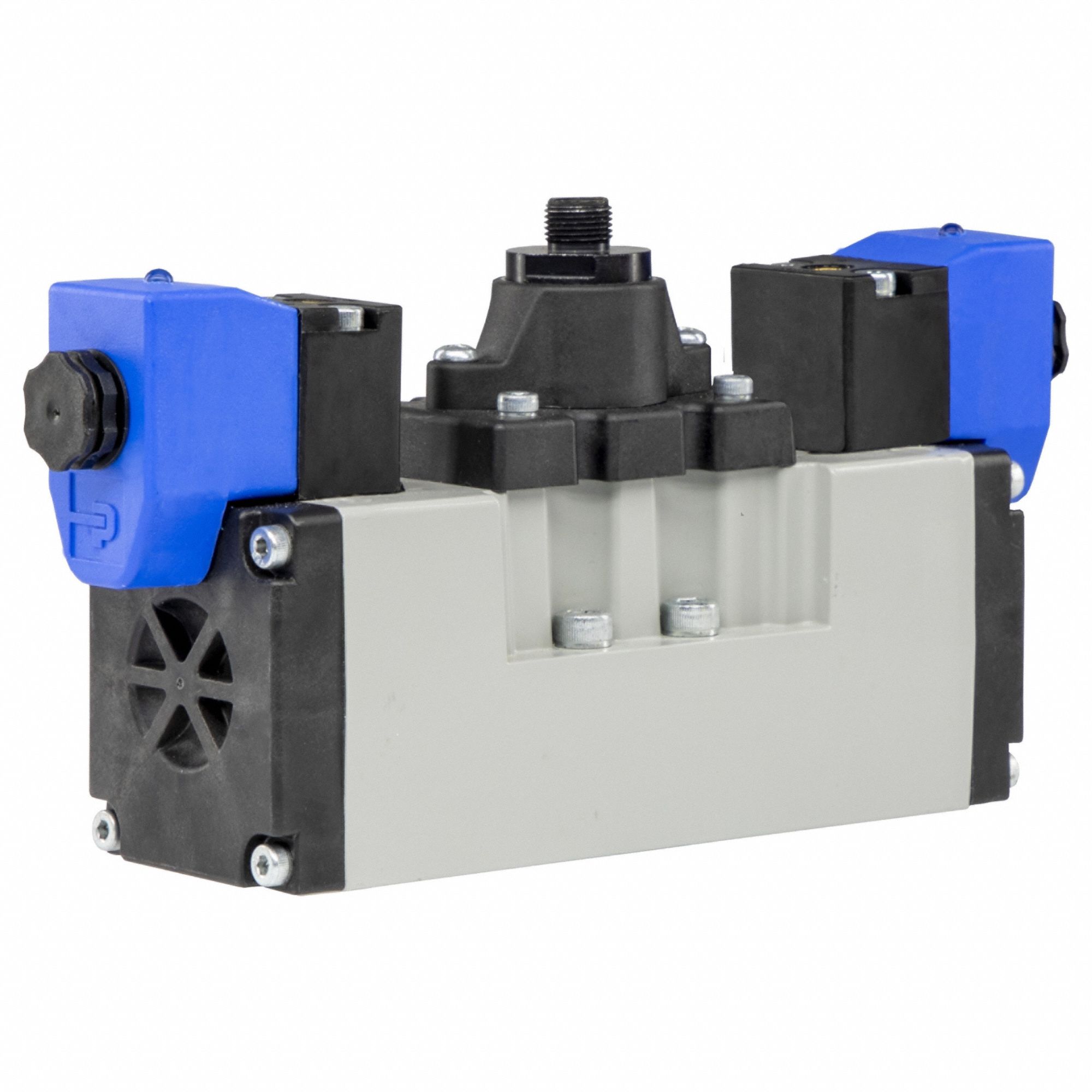 Solenoid Air Control Valve: Four-Way / Two-Position, 5599-1, Single Solenoid, Pilot Return, 24V DC