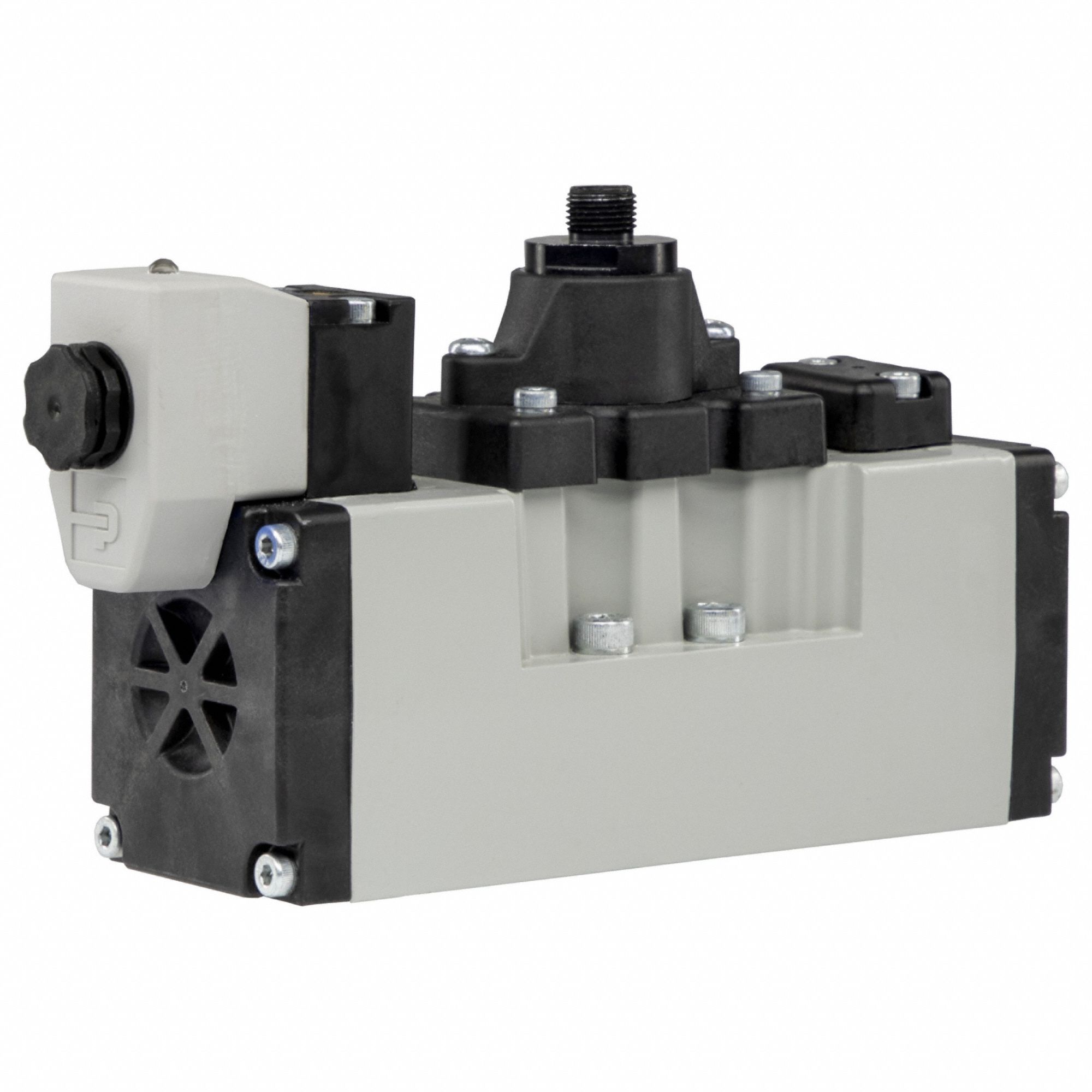 Solenoid Air Control Valve: Four-Way / Two-Position, 5599-1, Single Solenoid, Spring Return, 120V AC