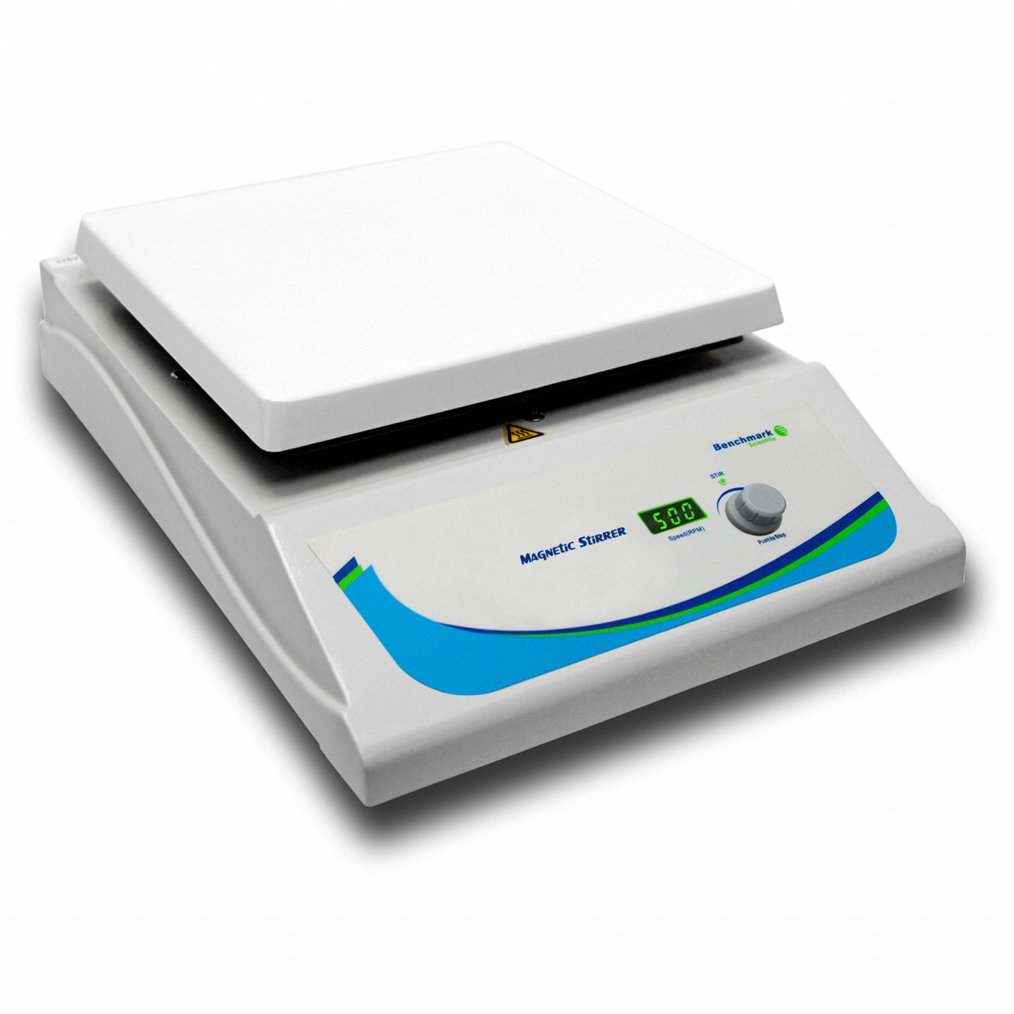 Magnetic Stirrer: 1 Positions, 10 in Plate Wd, 10 in Plate Lg, Rectangular