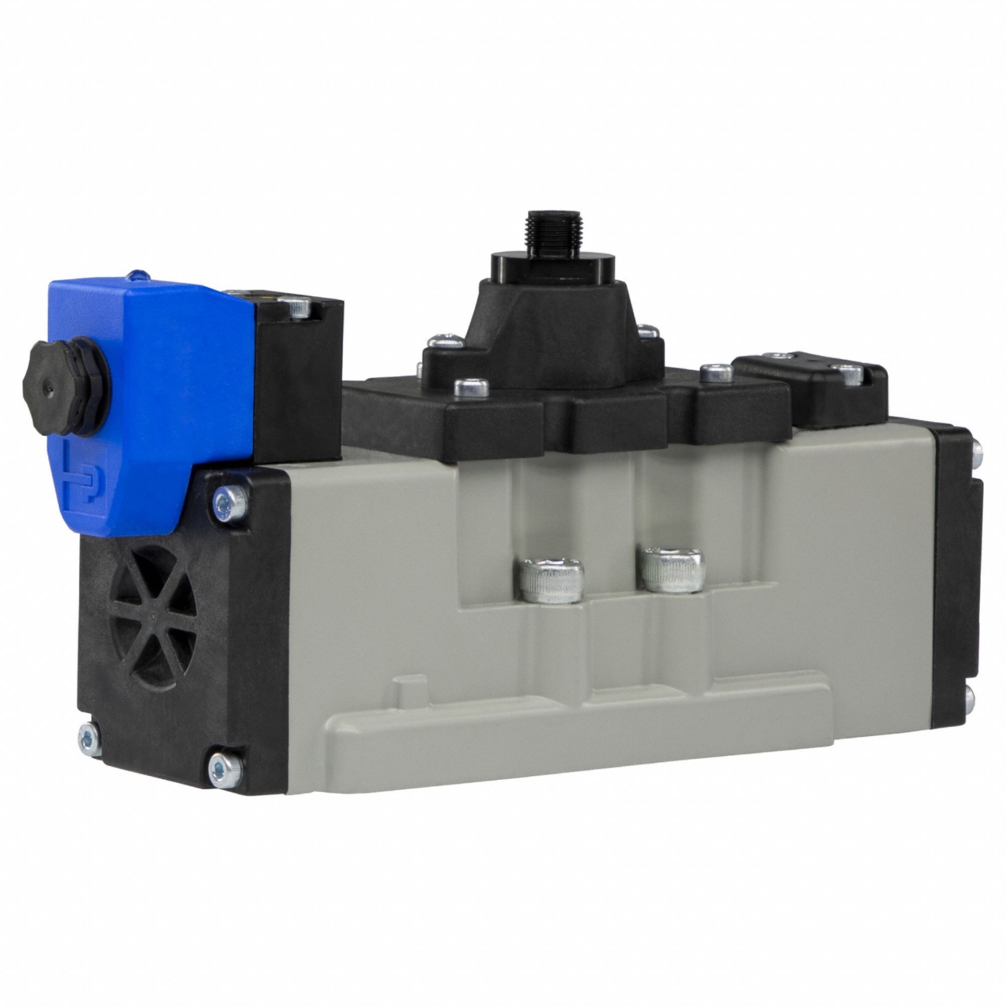 Solenoid Air Control Valve: Four-Way / Two-Position, 5599-1, Single Solenoid, Pilot Return, 24V DC