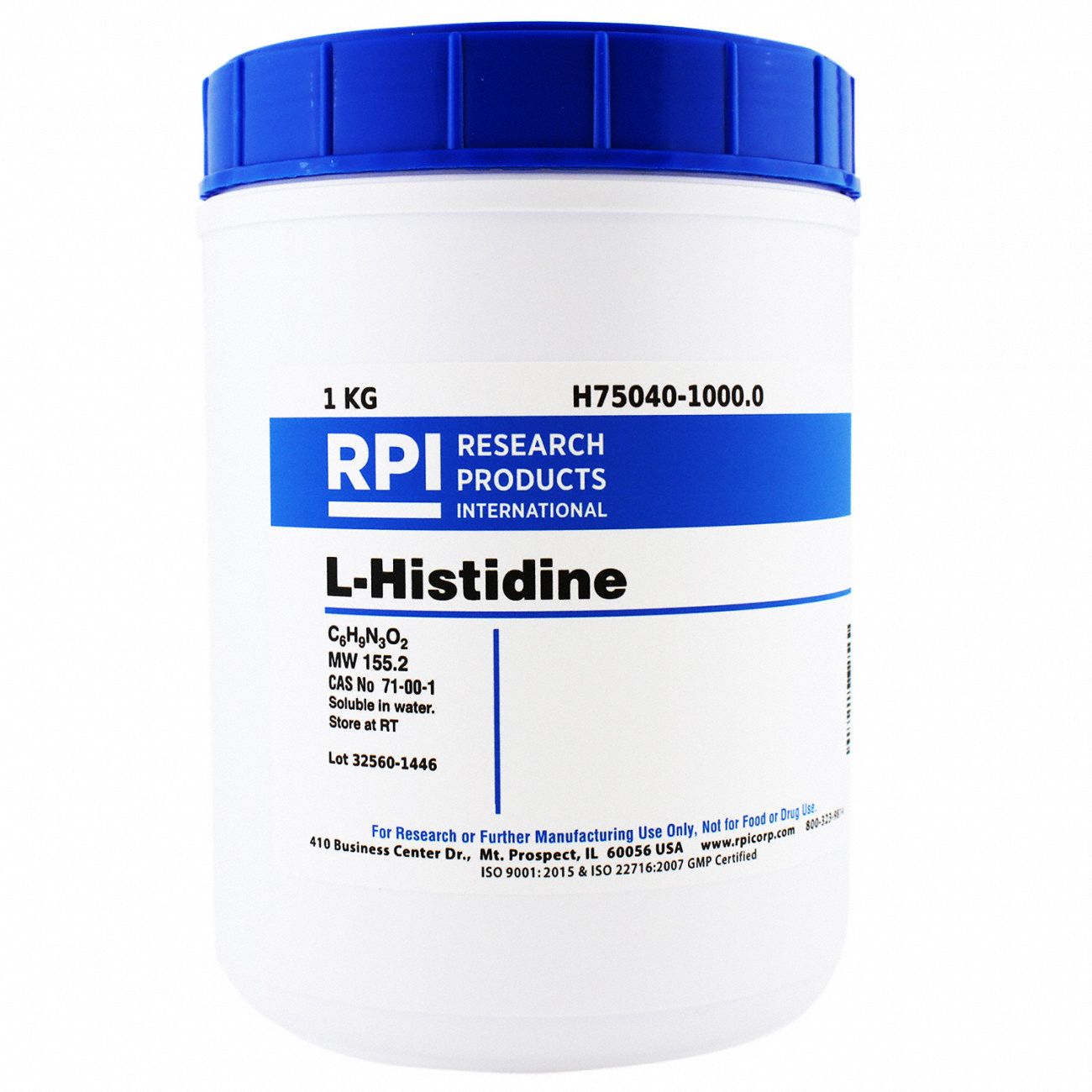 L-Histidine USP Grade, 1Kg