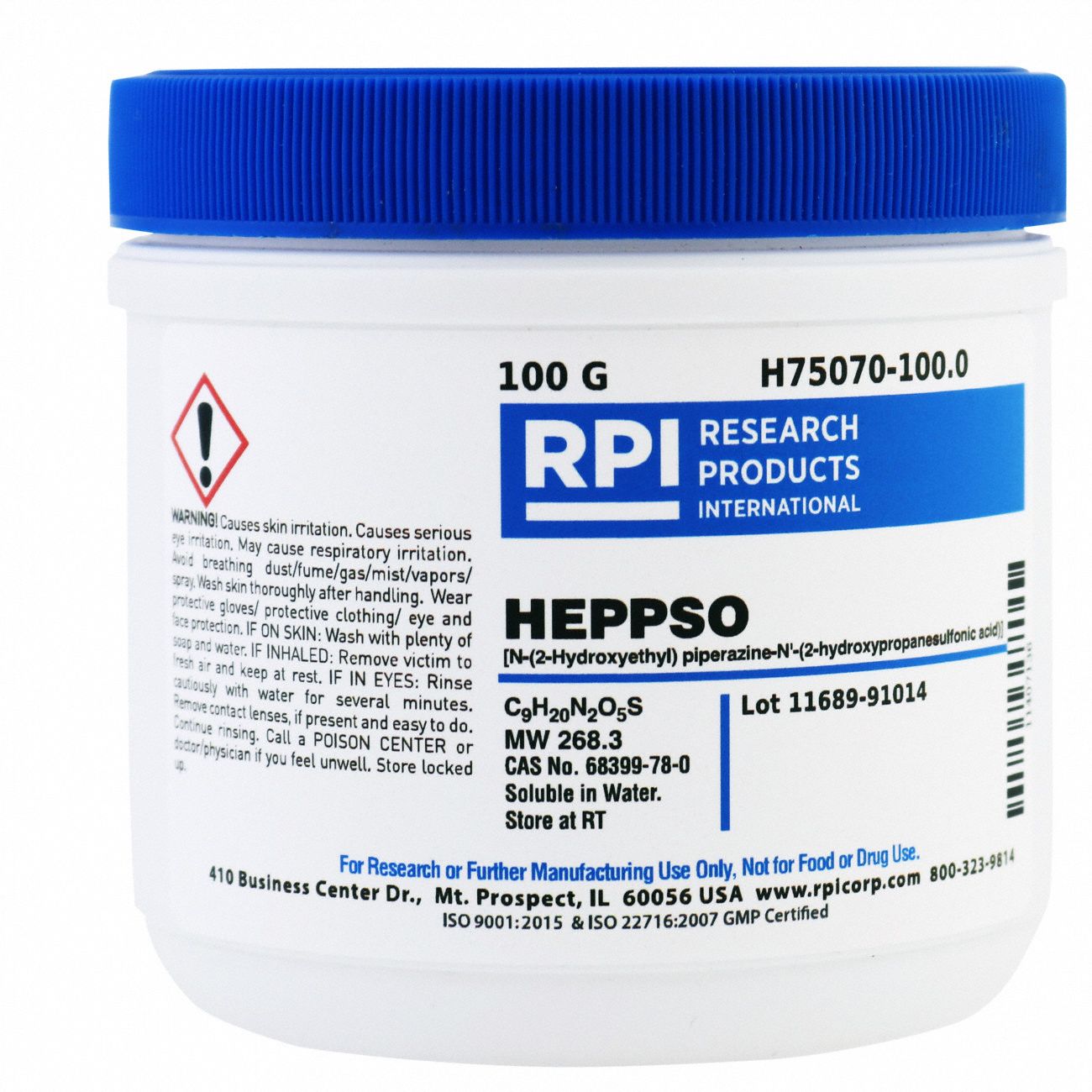 HEPPSO Free Acid, 100g