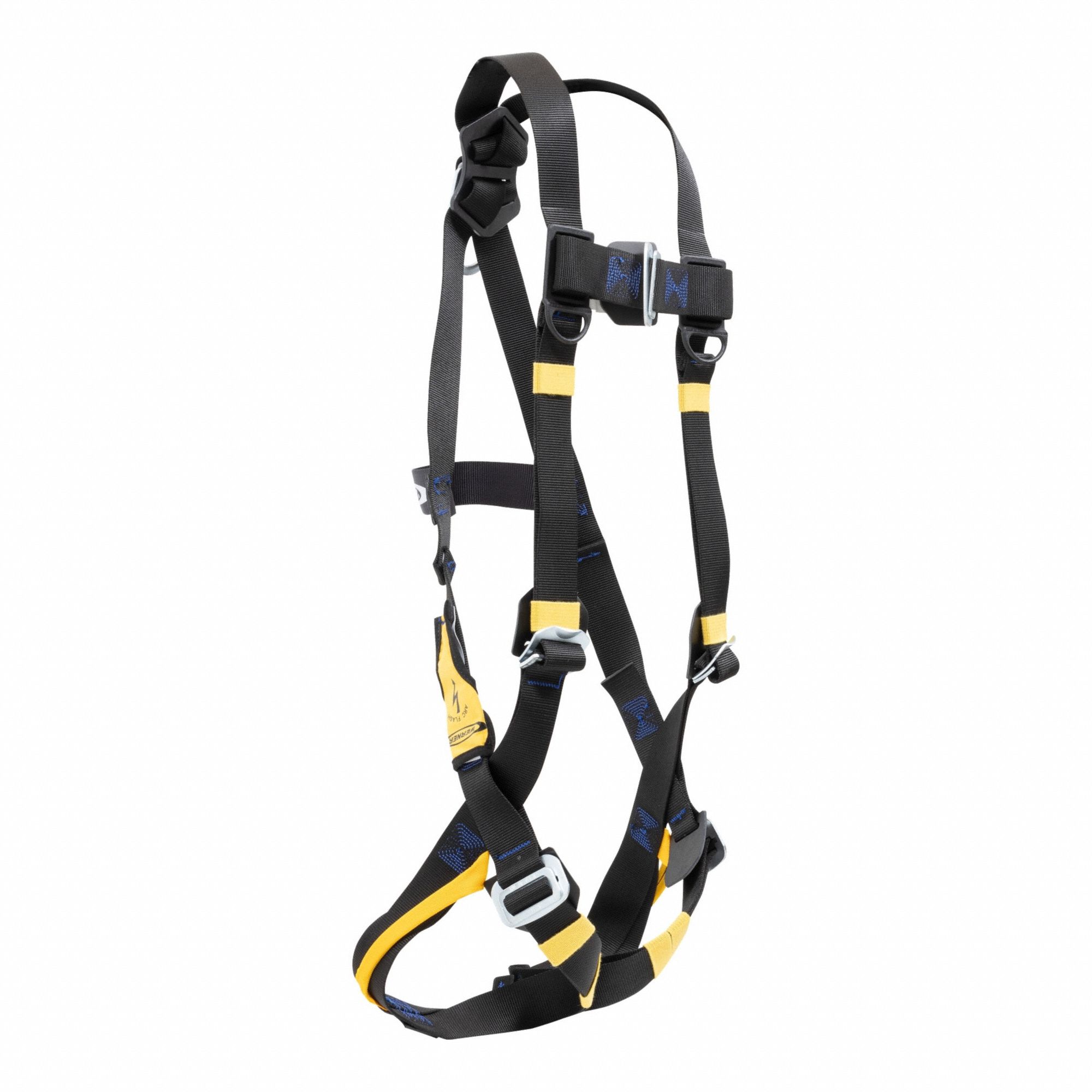 Arc Flash Harness: Arc Flash, Vest Harness, Mating / Mating, Cam, 2XL, Trauma Strap, Steel
