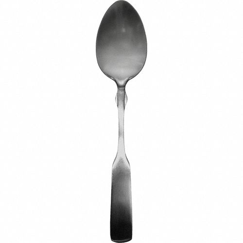 Dessert Spoon: Hartford, 18/0, Stainless Steel, 7 1/4 in Overall Lg, Silver, Satin