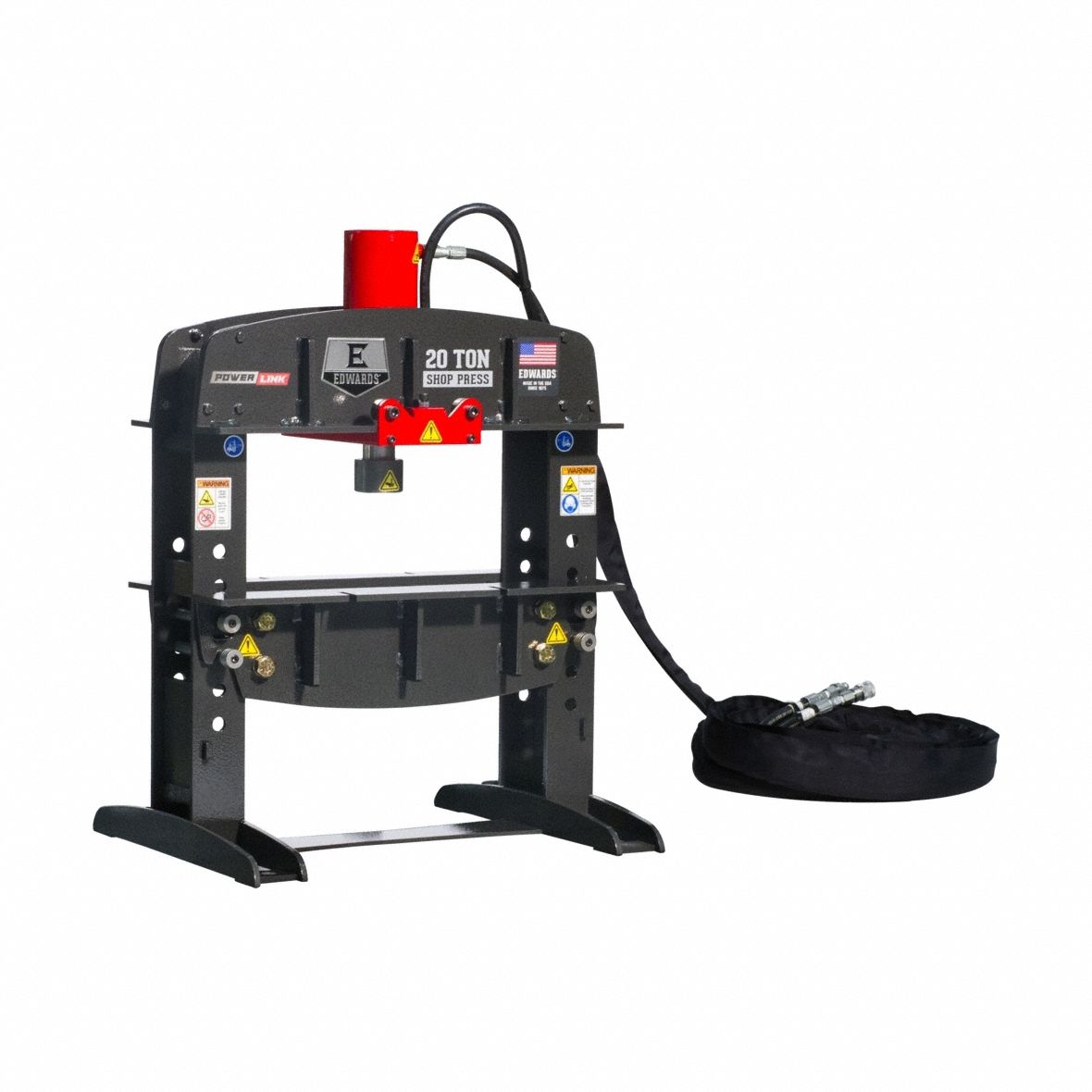 Hydraulic Press: Electric, H-Frame, 20 ton