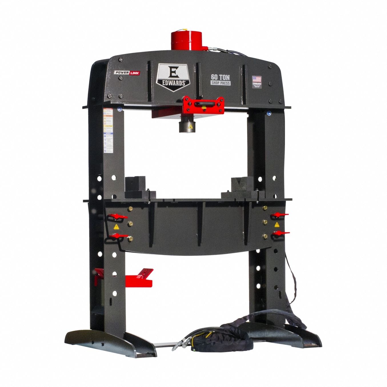 Hydraulic Press: Electric, H-Frame, 60 ton