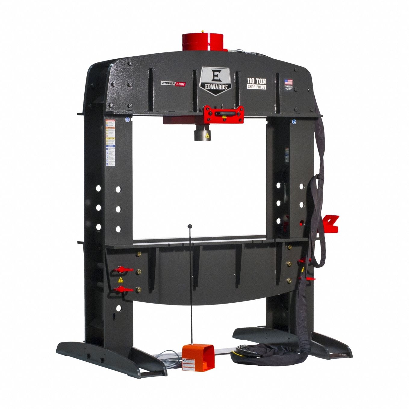 Hydraulic Press: Electric, H-Frame, 110 ton