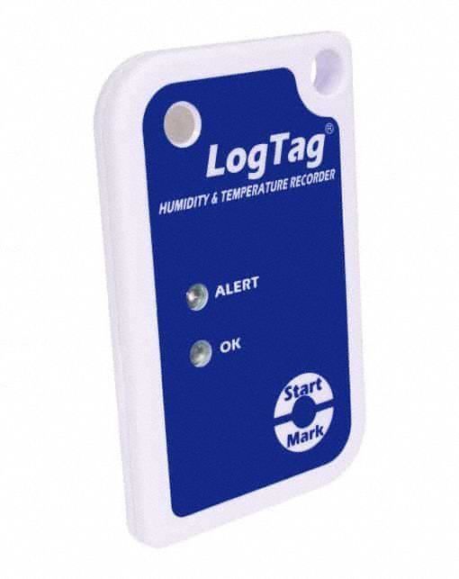 Data Logger: 0%to 100% Relative Humidity Measured, -40°F to 185°F, -40°C to 85°C, HAXO-8, USB