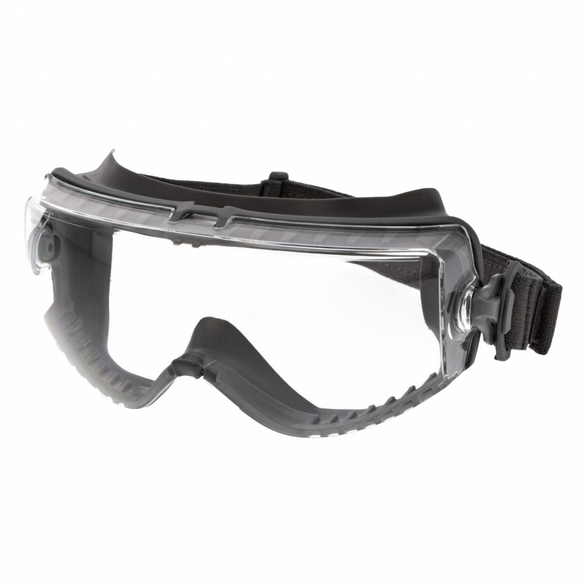 Safety Goggles: Clear Lens Color, MAX6 Anti-Fog, Dielectric, Indirect, HB3 Series, 1 PR