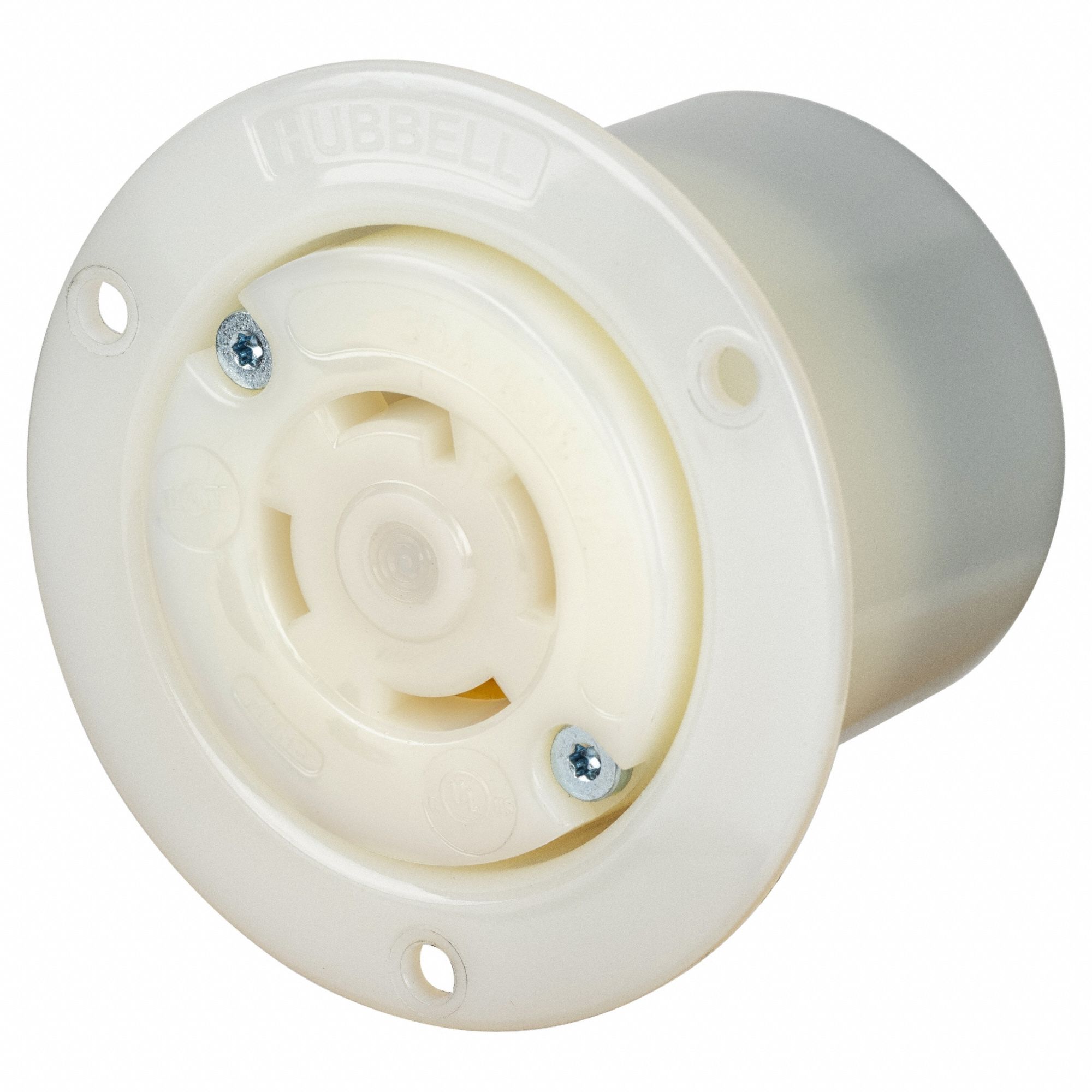 RECEPTACLE VERROUILLAGE, 30 A, BLANC