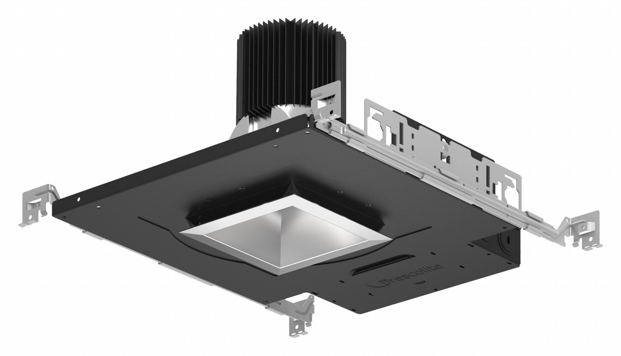 RECESSED DOWNLIGHT HOUSING, LED, STEEL, BLACK, 3097 LUMENS