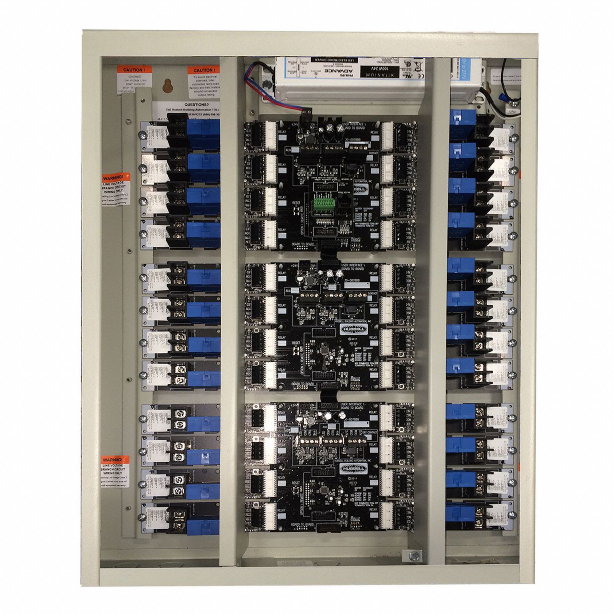 CONTROL PANEL RELAY, 120/277V C/W24X1 POLE LATCHING