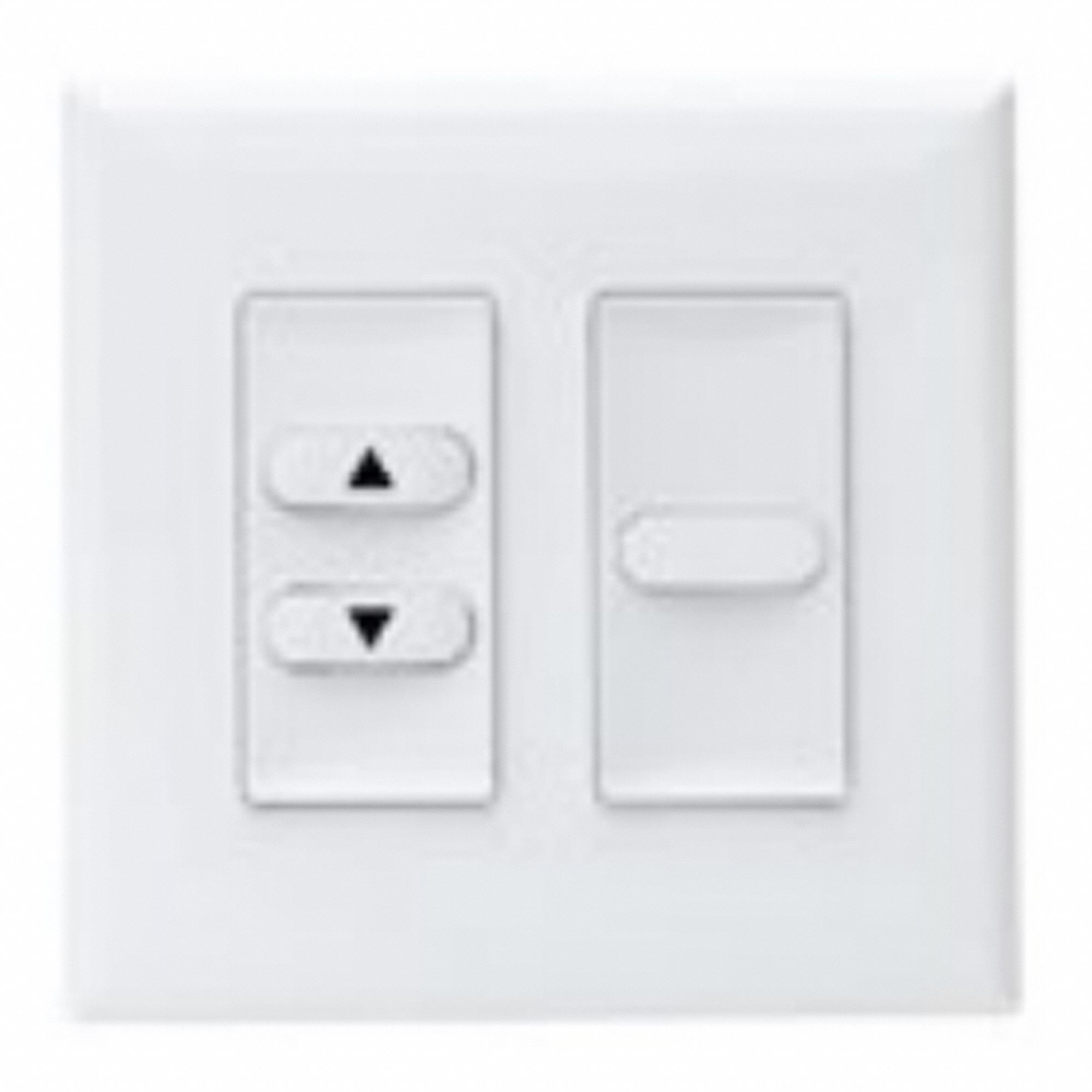 PROGRAMMABLE 2 BUTTON SWITCH, LOW VOLTAGE, ALMOND