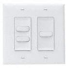 PROGRAMMABLE 2 BUTTON SWITCH WHITE