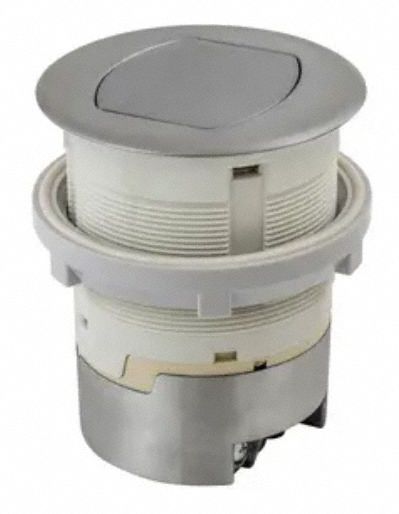 COUNTER RECEPTCL,6 1/2 IN D,ALUMINUM