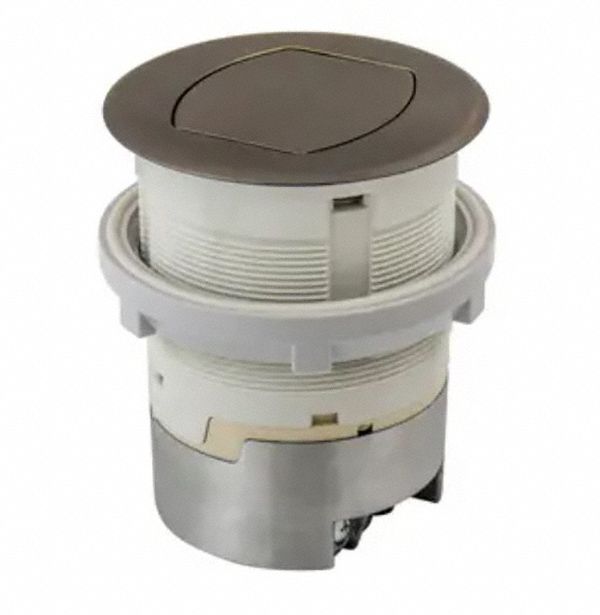 COUNTER RECEPTCL,6 1/2 IN D,BRONZE