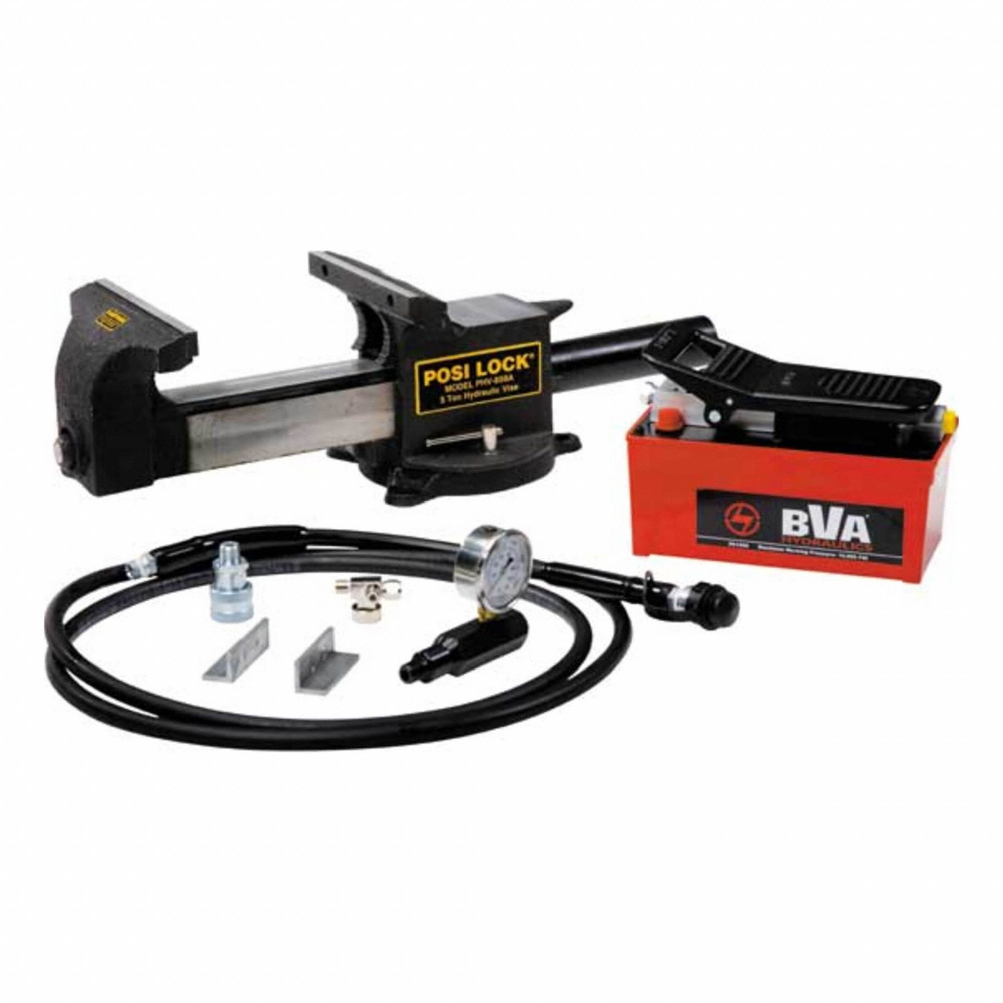 Hydraulic Bench Vise: