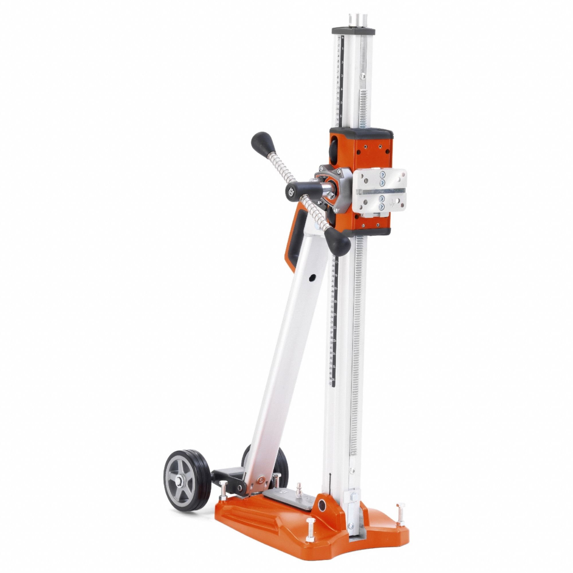 Core Drill Stand: Vacuum, Adj Angle, Core Drill Stand, Battery Included