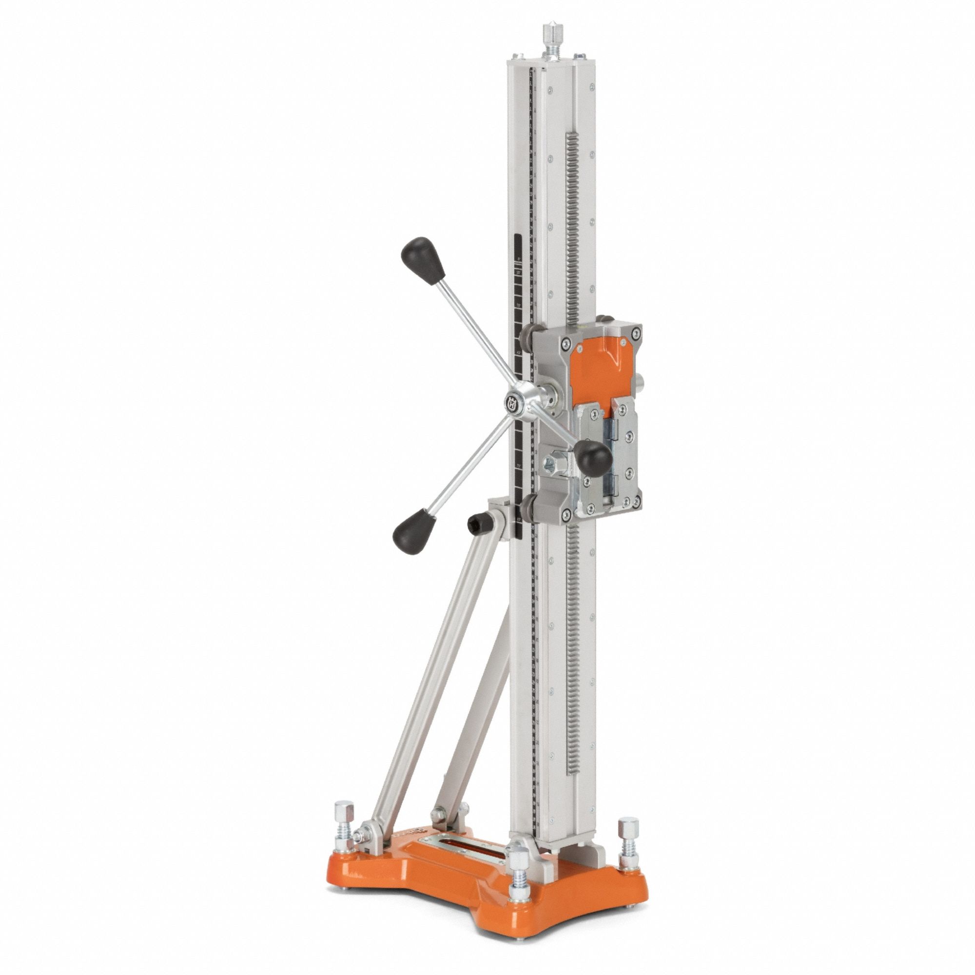 Core Drill Stand: Vacuum, Adj Angle, Core Drill Stand, Battery Included