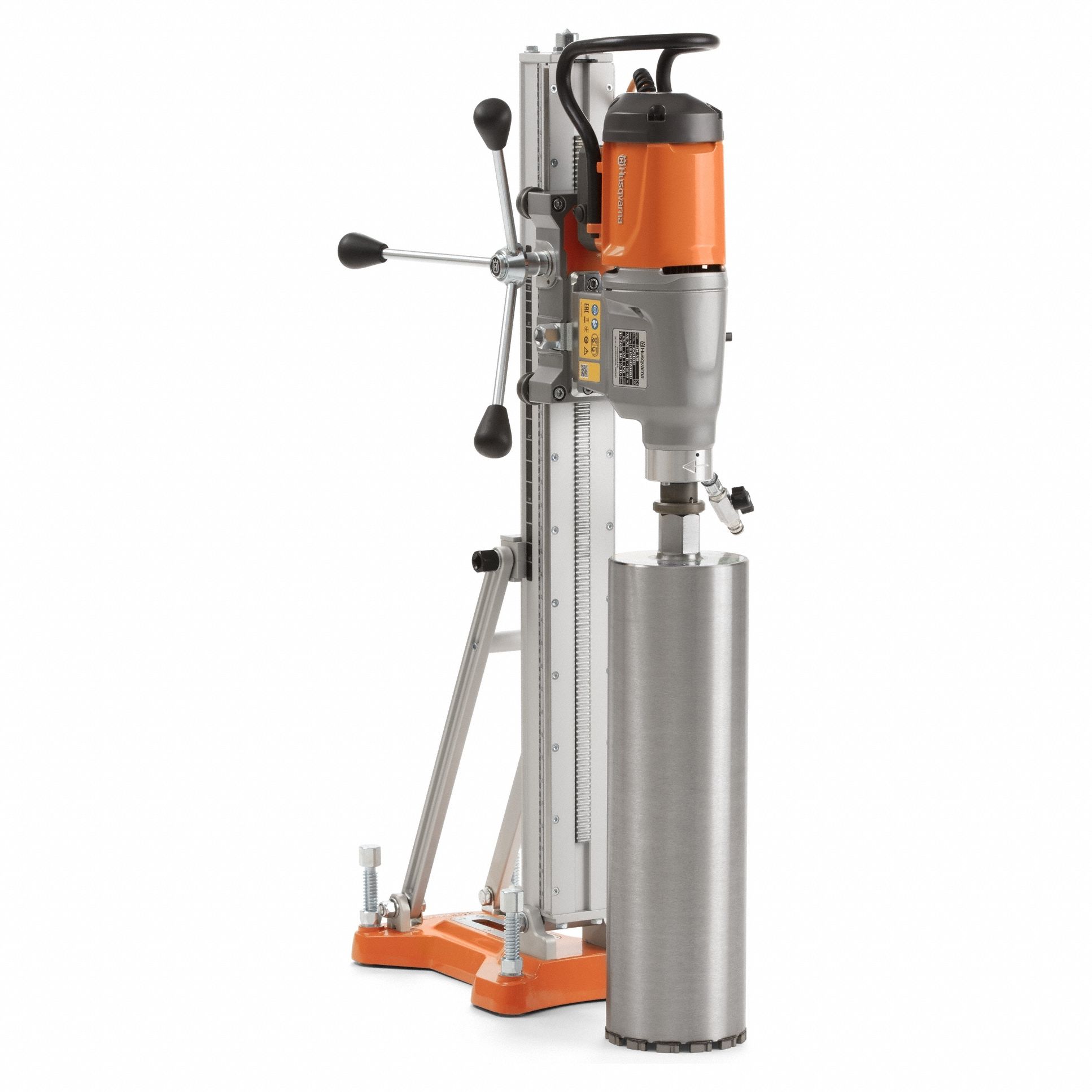 Core Drill Motor: 120V AC, 13 3/4 in Capacity (Concrete), 1, 250 RPM Max. Spindle Speed