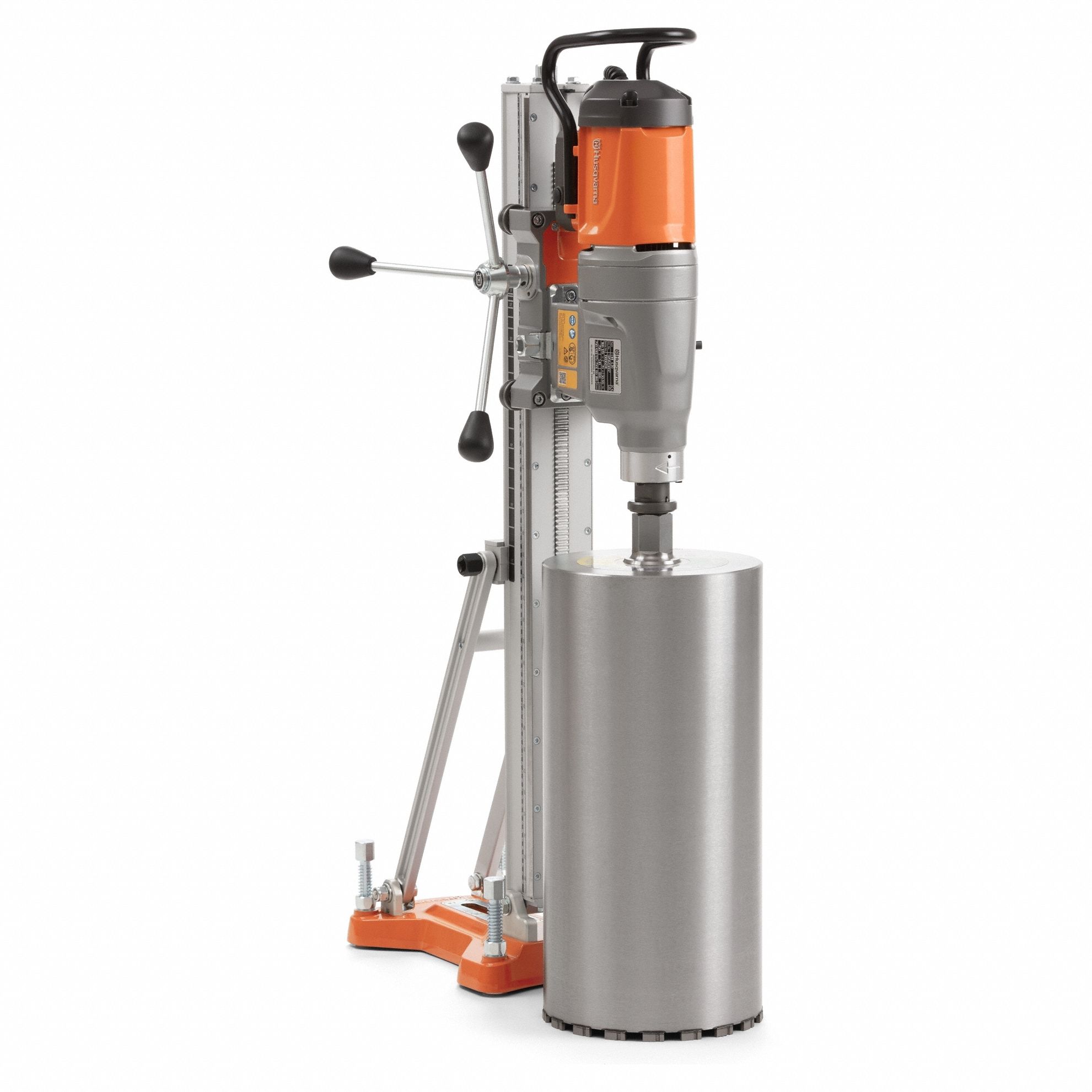 Core Drill Motor: 115V AC, 17 3/4 in Capacity (Concrete), 800 RPM Max. Spindle Speed, 20 A