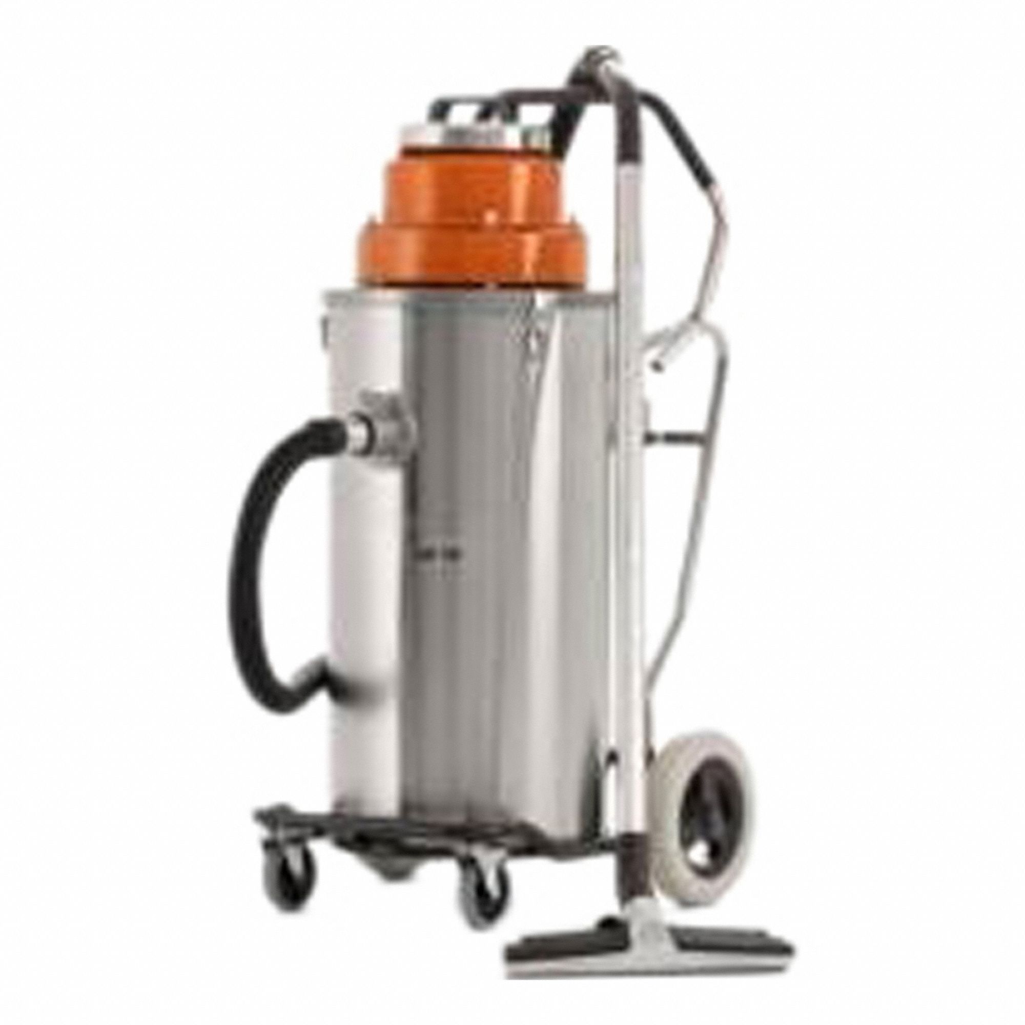 Slurry Vacuum: HEPA, Wet, 18 1/2 gal Tank, OSHA Table 1 Compliant, Steel, 118 cfm Air Flow