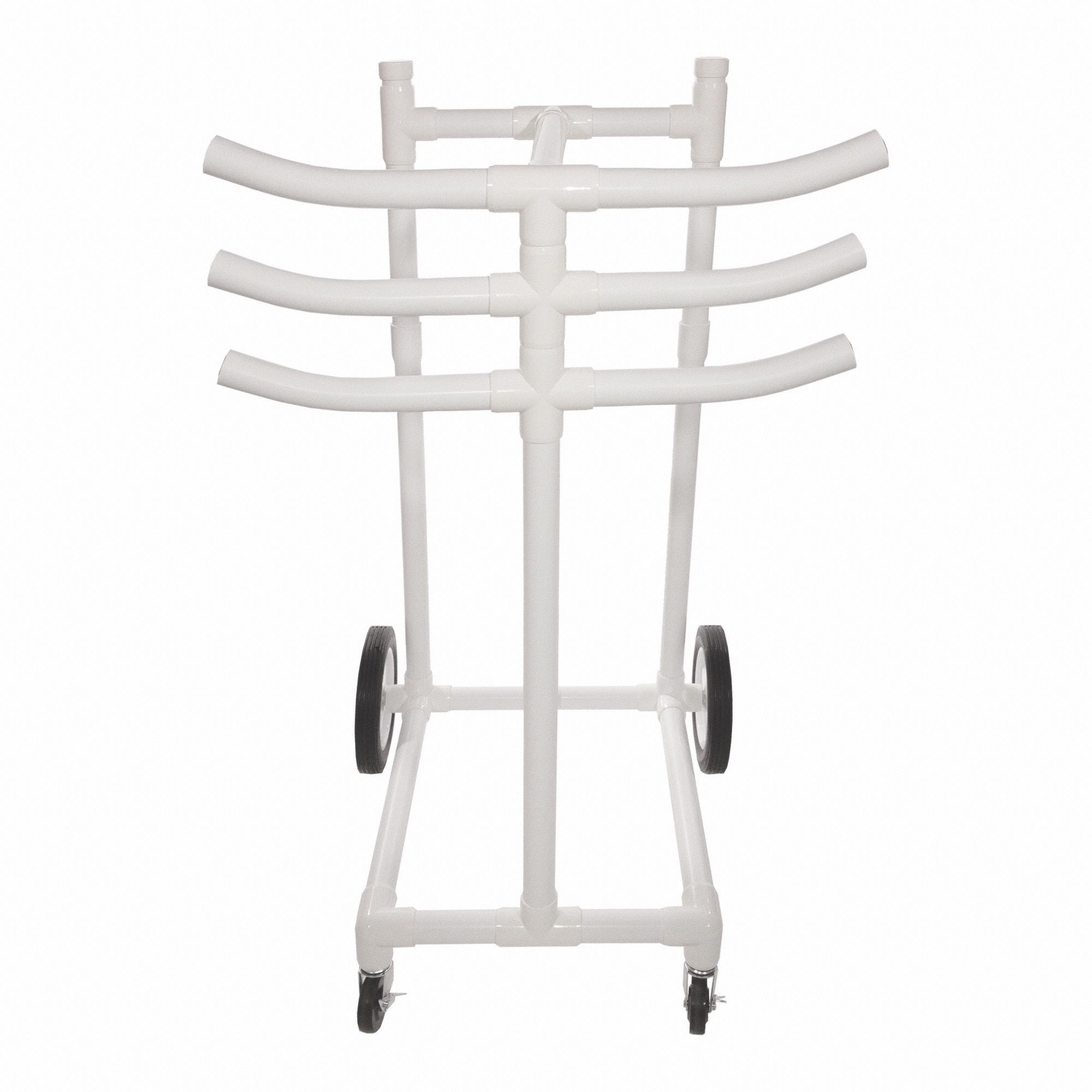 Physical Education Equipment Cart: 22 in Overall Lg, 26 in Overall Wd, Plastic