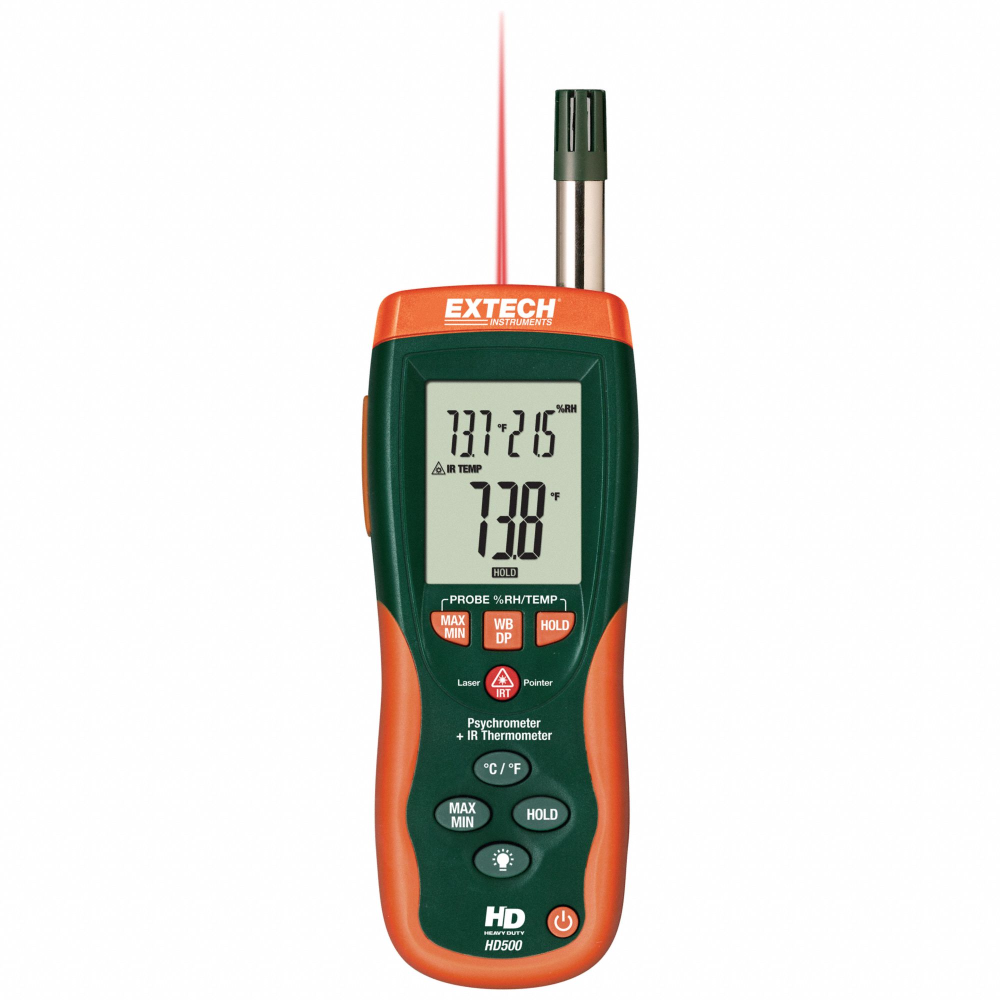 Traceable Calibrated Relative Humidity Meter with Dew Point