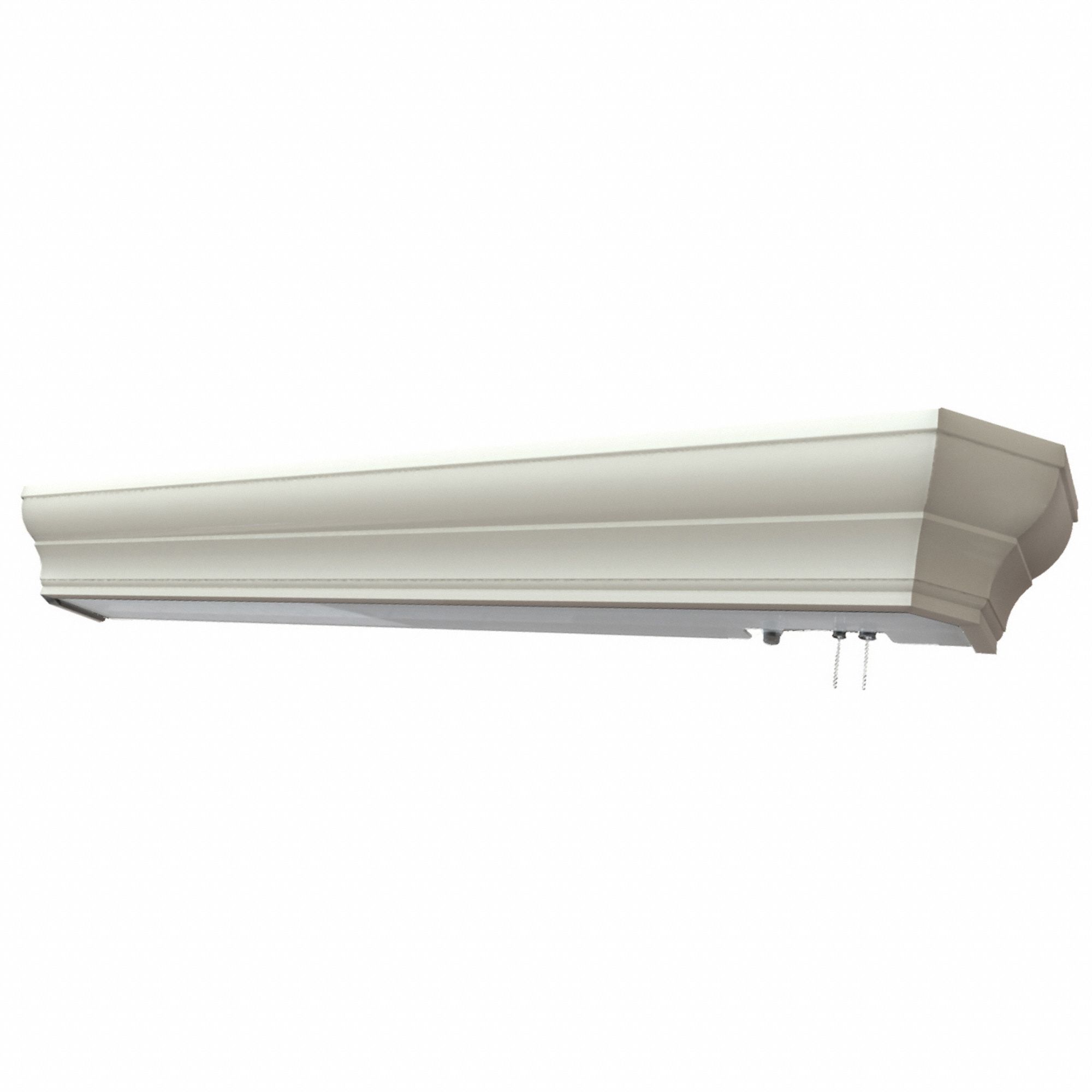 LED Overbed Light, 120 V, 55" L, 7 1/4" W