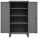 STORAGE CABINET, 36 IN X 24 IN X 66 IN, SWING HANDLE & PADLOCK HASP, 12 GA PANEL THICK