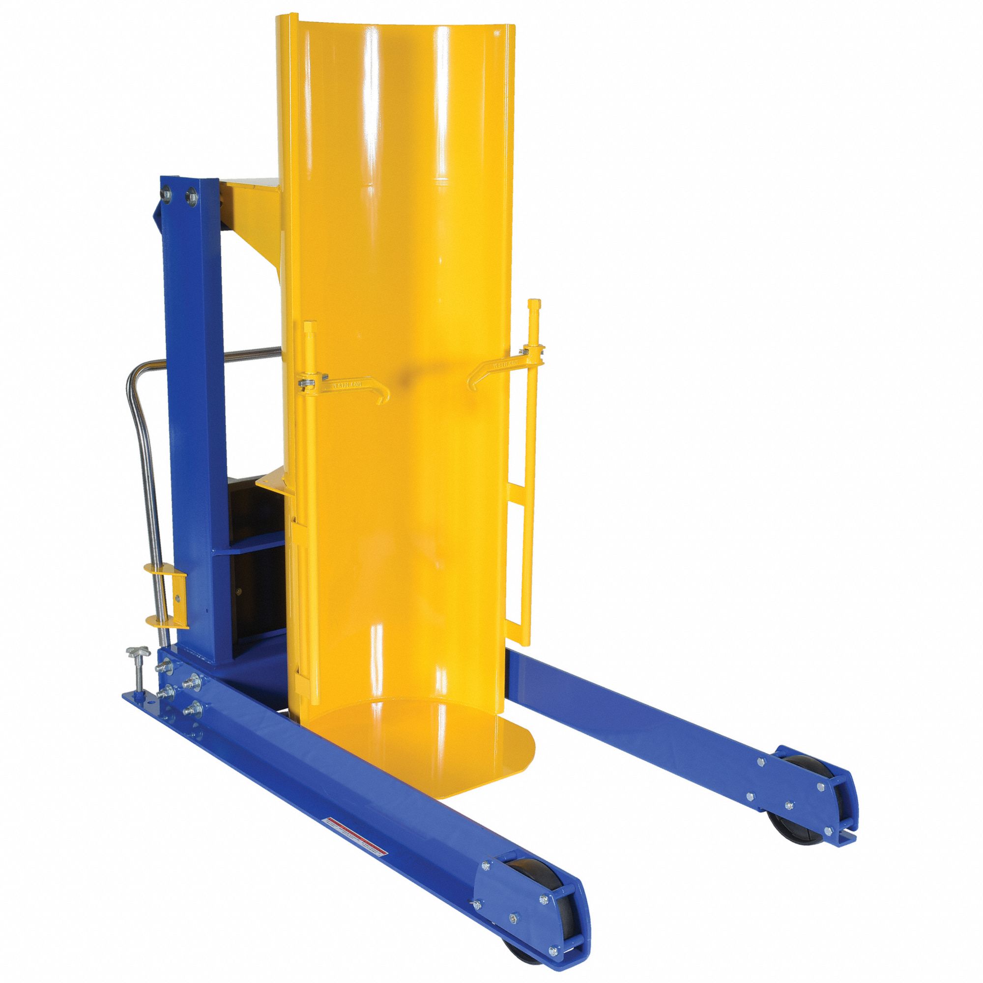 Drum Dumper Assembly Fully Assembled Drum Securing Mechanism Clamp Dump  Angle 45 Degrees Dump Height 72 in Electrical Connection Power Cord For  Container Type Drums For Drum Capacity 30 gal 55 gal