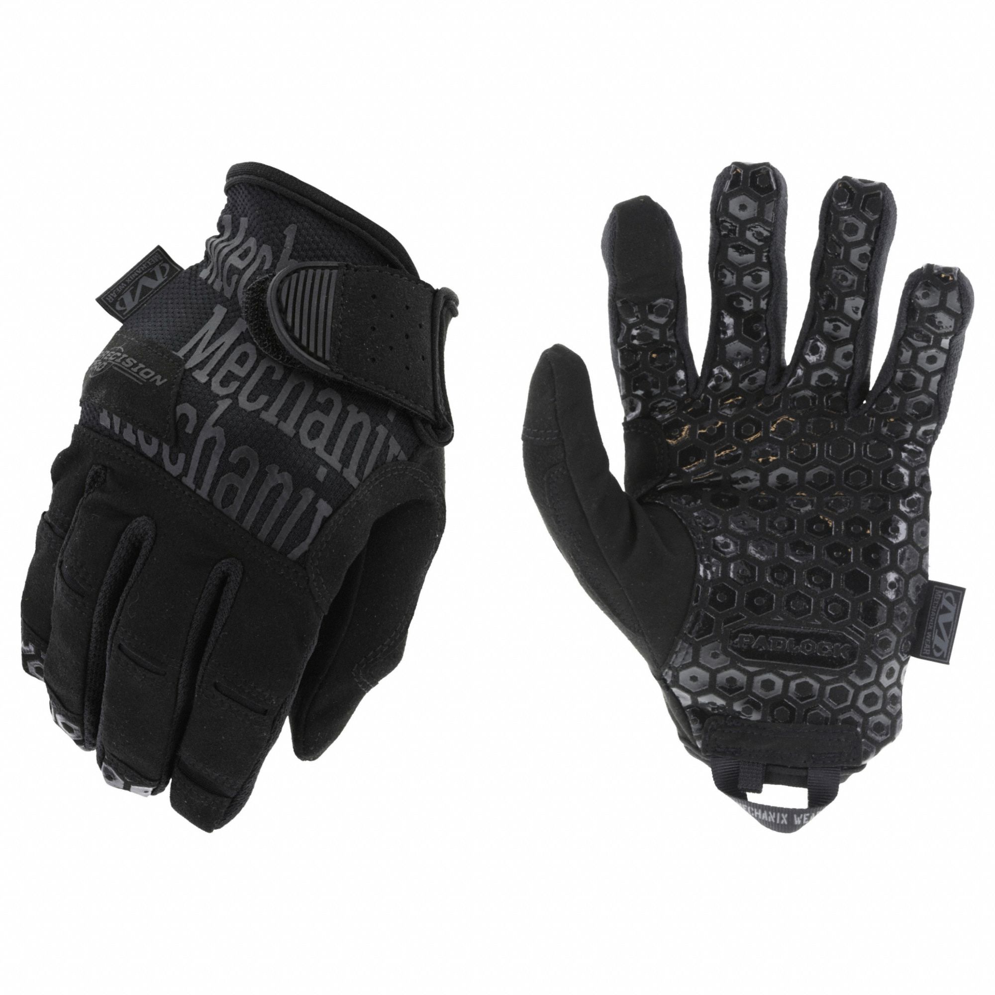 TACTICAL GLOVE,COVERT BLACK,2X-LARGE,PR
