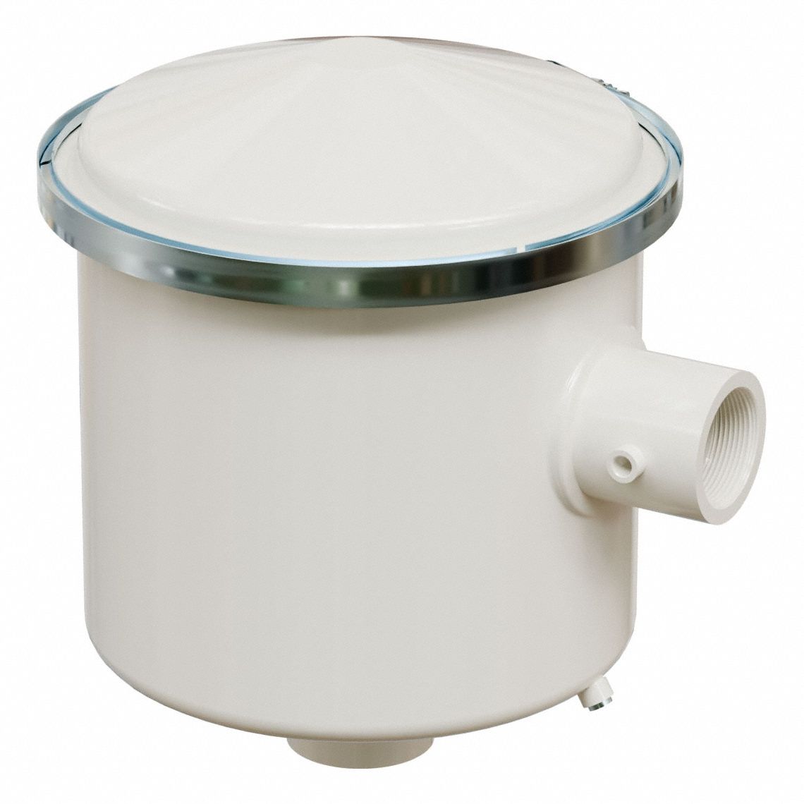 Oil Mist Exhaust Filter: 0.3 micron Rating, 99.97% Efficiency, 12 in Outside Dia