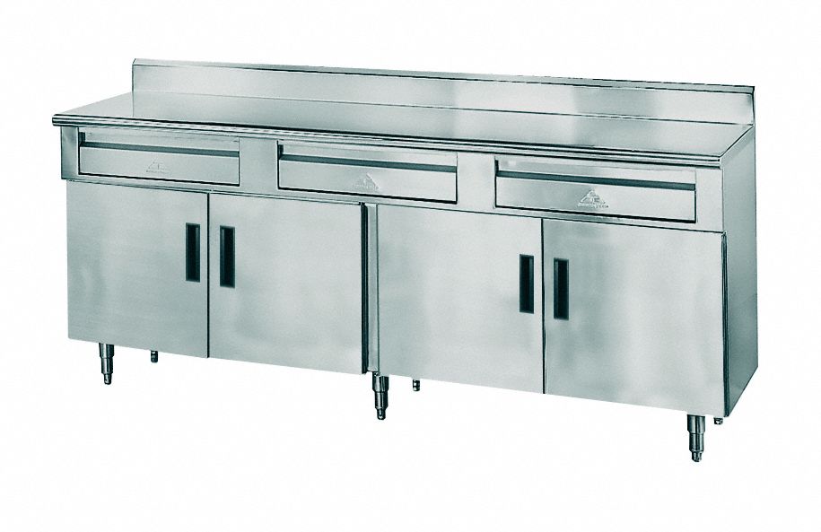 Cabinet Bench: Backsplash