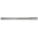 TRUCK VALVE EXTENSION, STRAIGHT GRIP TIRE VALVE EXTENDERS, ROUND, SILVER, 10 PK