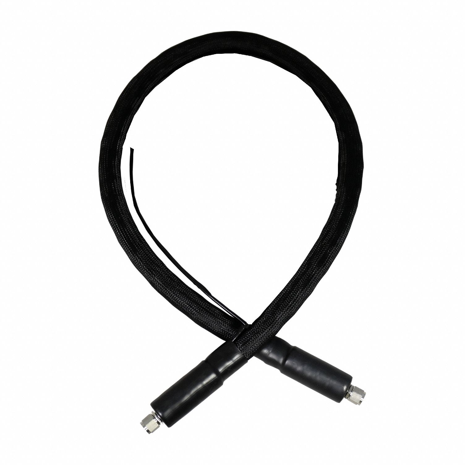 Heated Hose Assembly: 139/1000 in Hose Inside Dia., Black, 10 ft Hose Lg, -20°F to 450°F