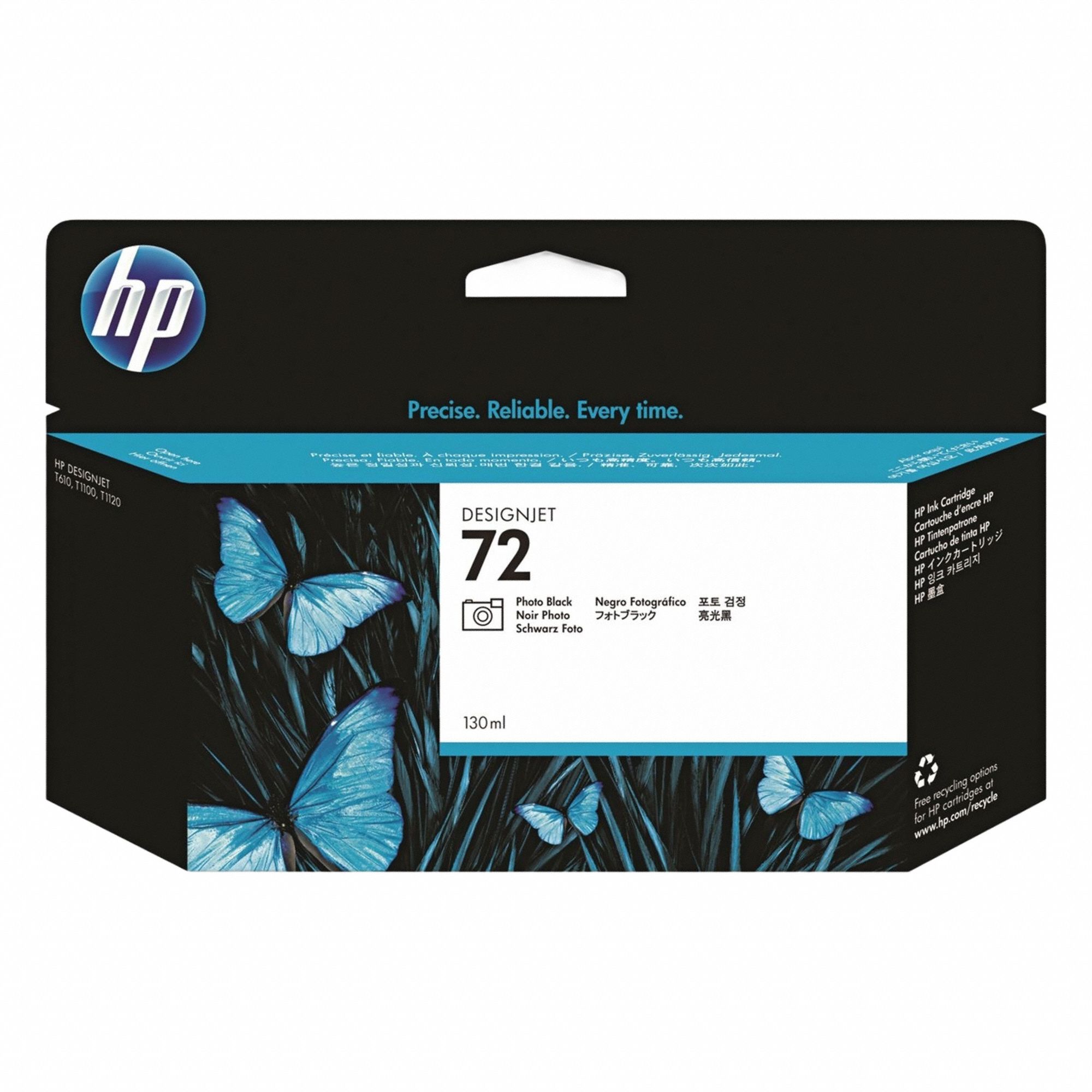 Ink Cartridge: 72, Photo Black, Black