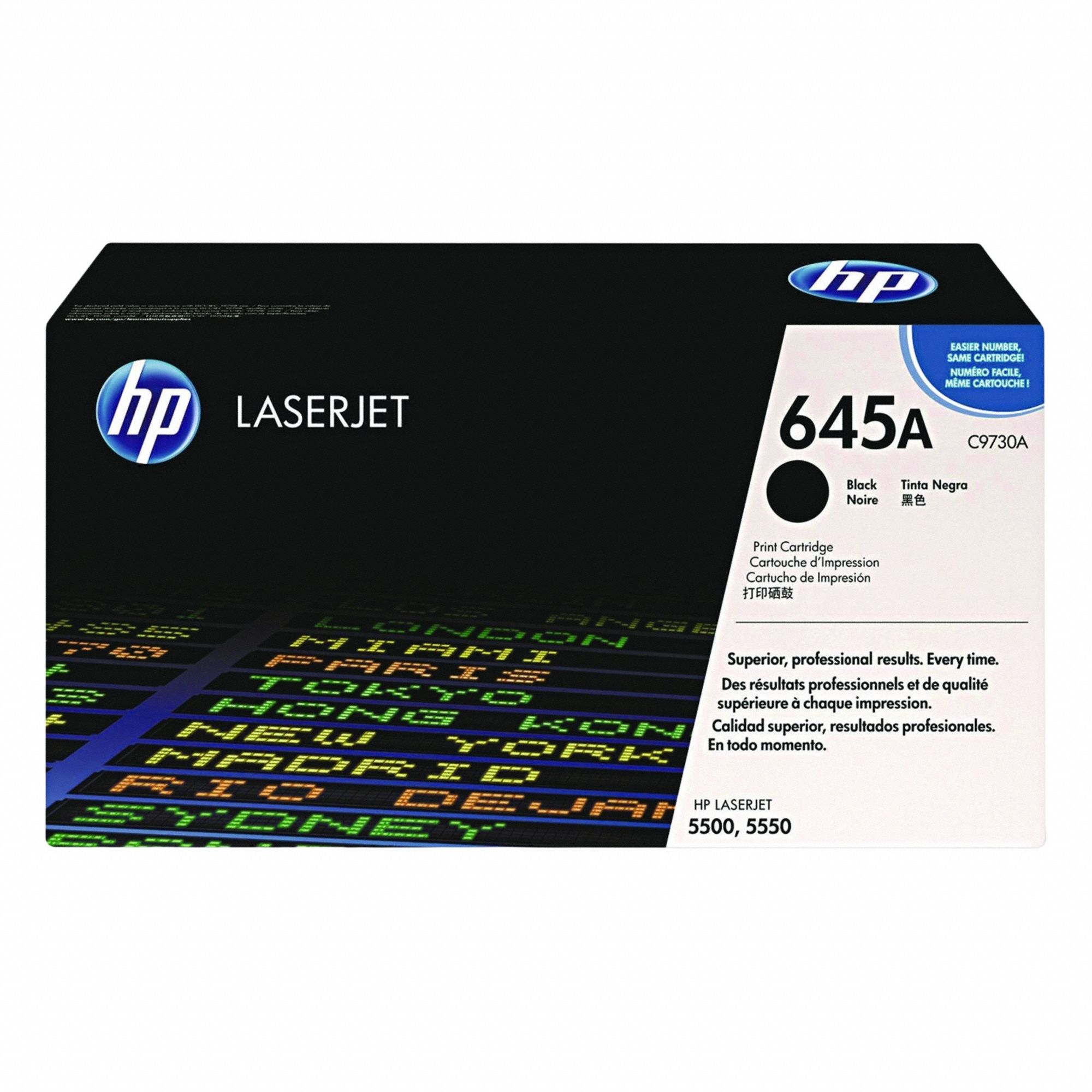 Toner Cartridge: 645A,